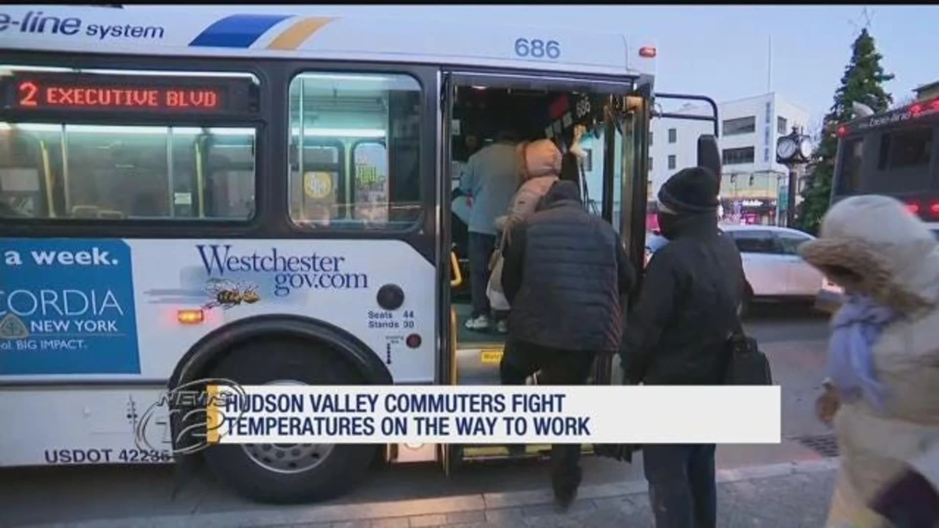 Cold weather becomes dangerous for commuters
