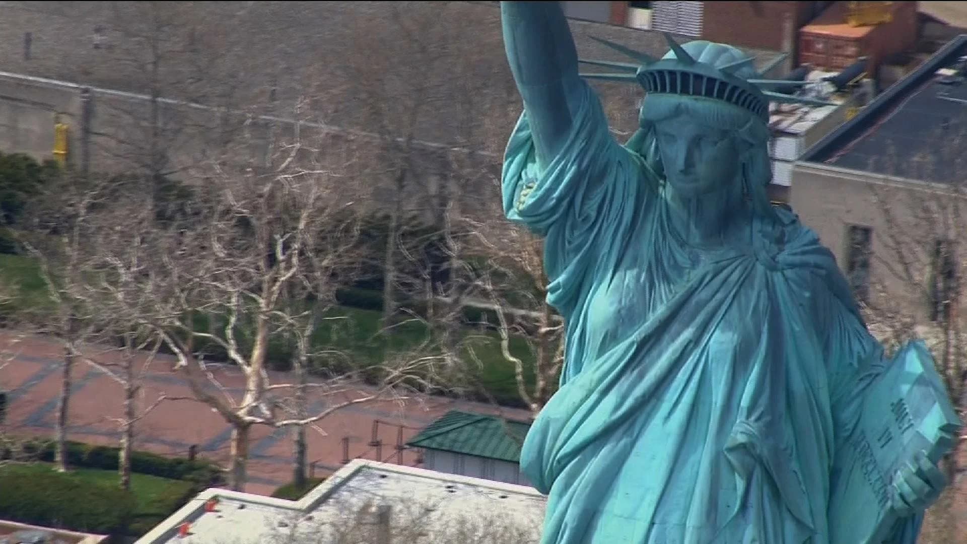 Statue of Liberty remained open Monday despite shutdown