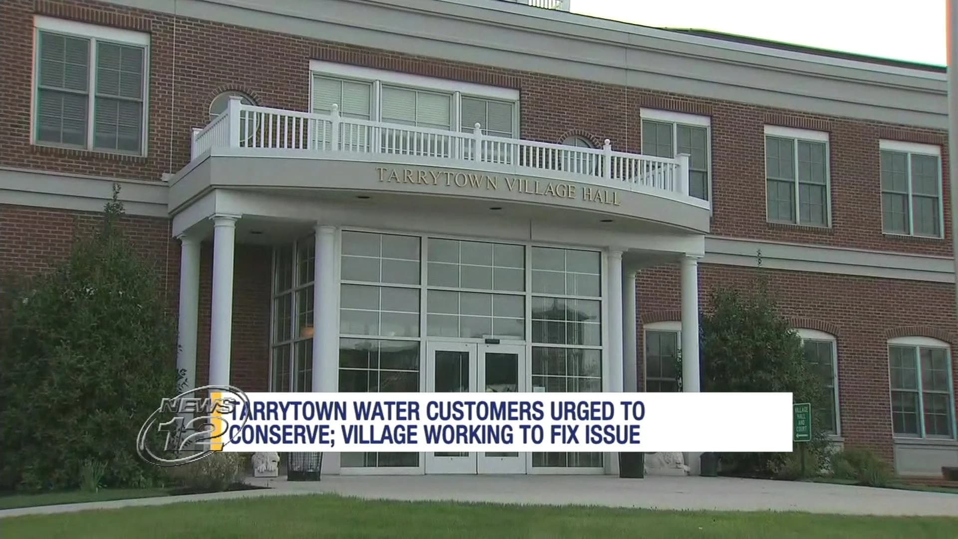 Tarrytown asks residents to conserve water