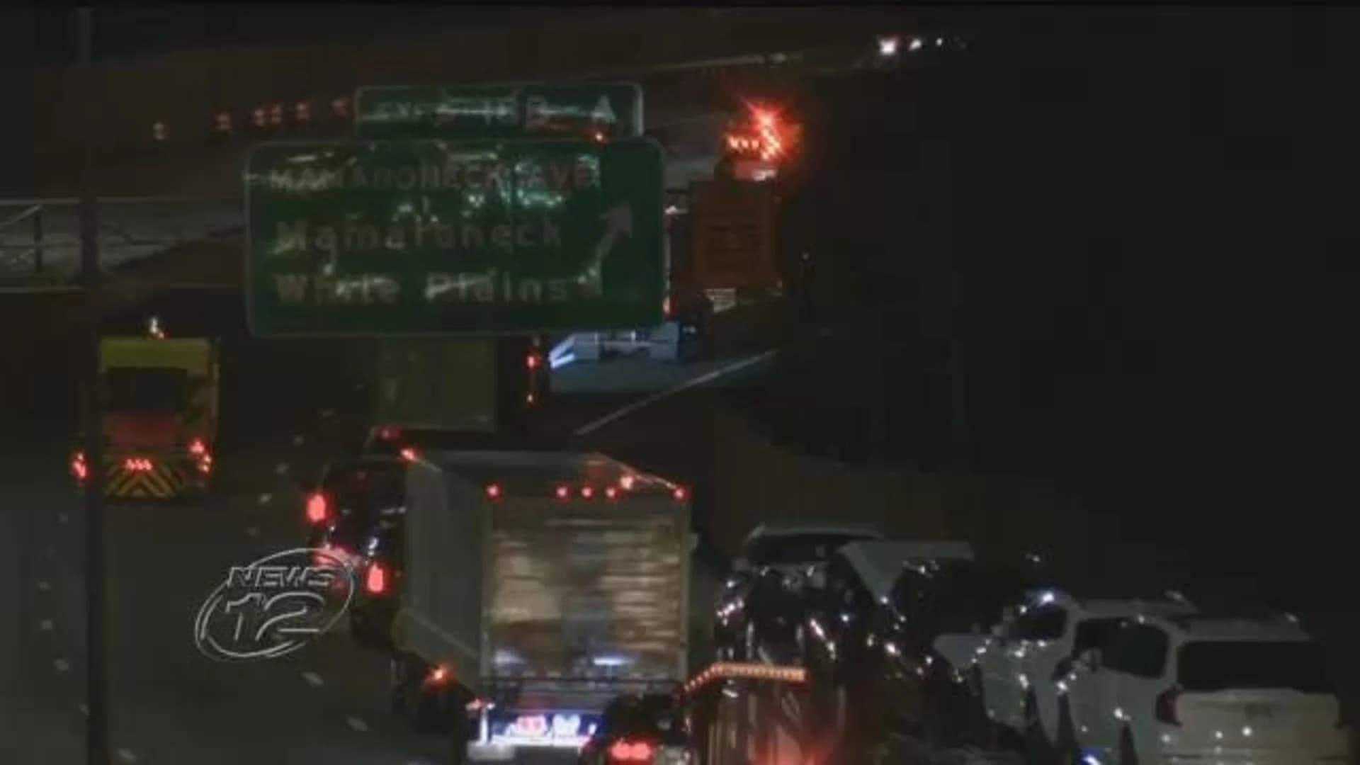 Tractor-trailer hits broken down motorists on I-95