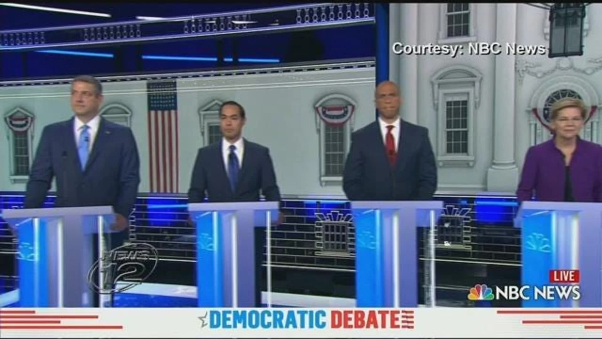 Technical snafu interrupts NBC's first presidential debate