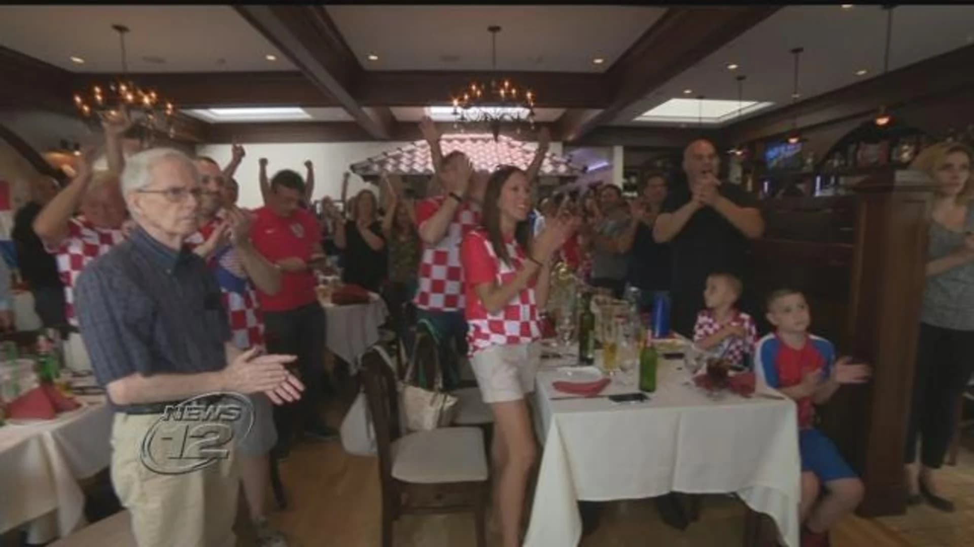 Soccer fans in New Rochelle gather for World Cup final