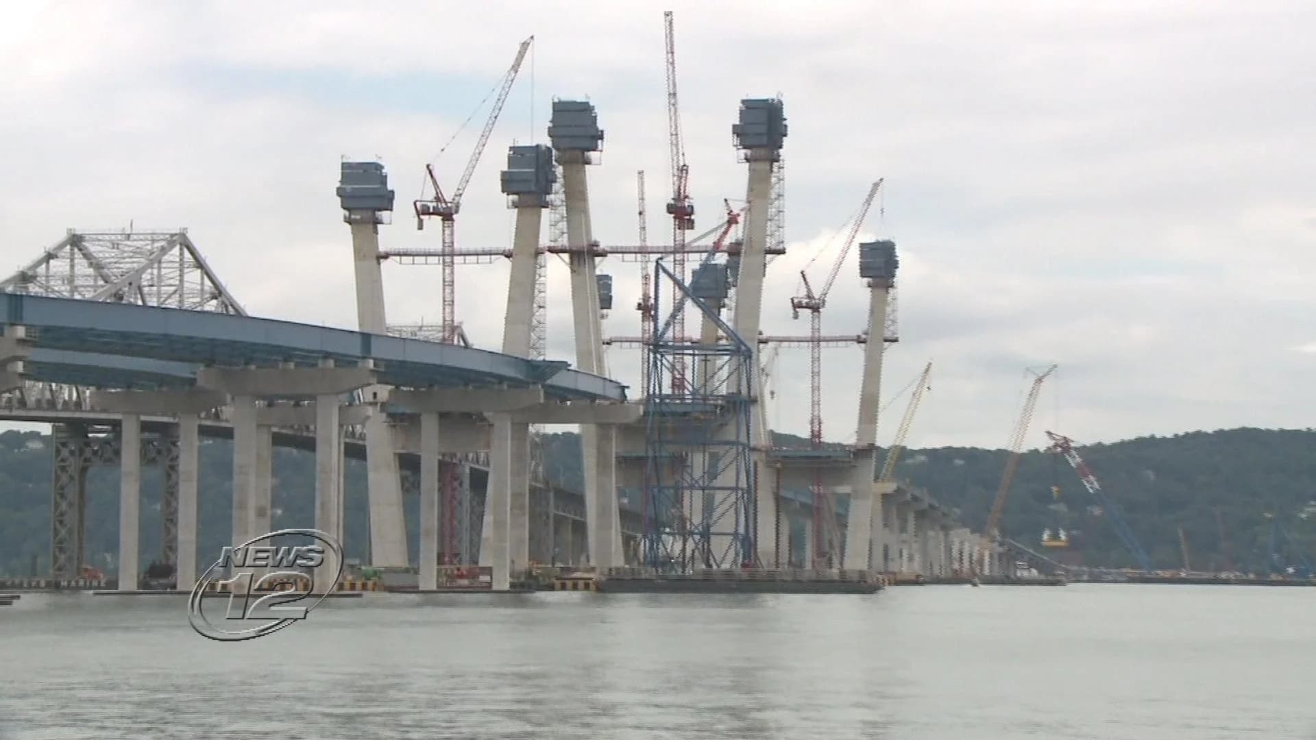 Hanging cables installed on new Tappan Zee Bridge