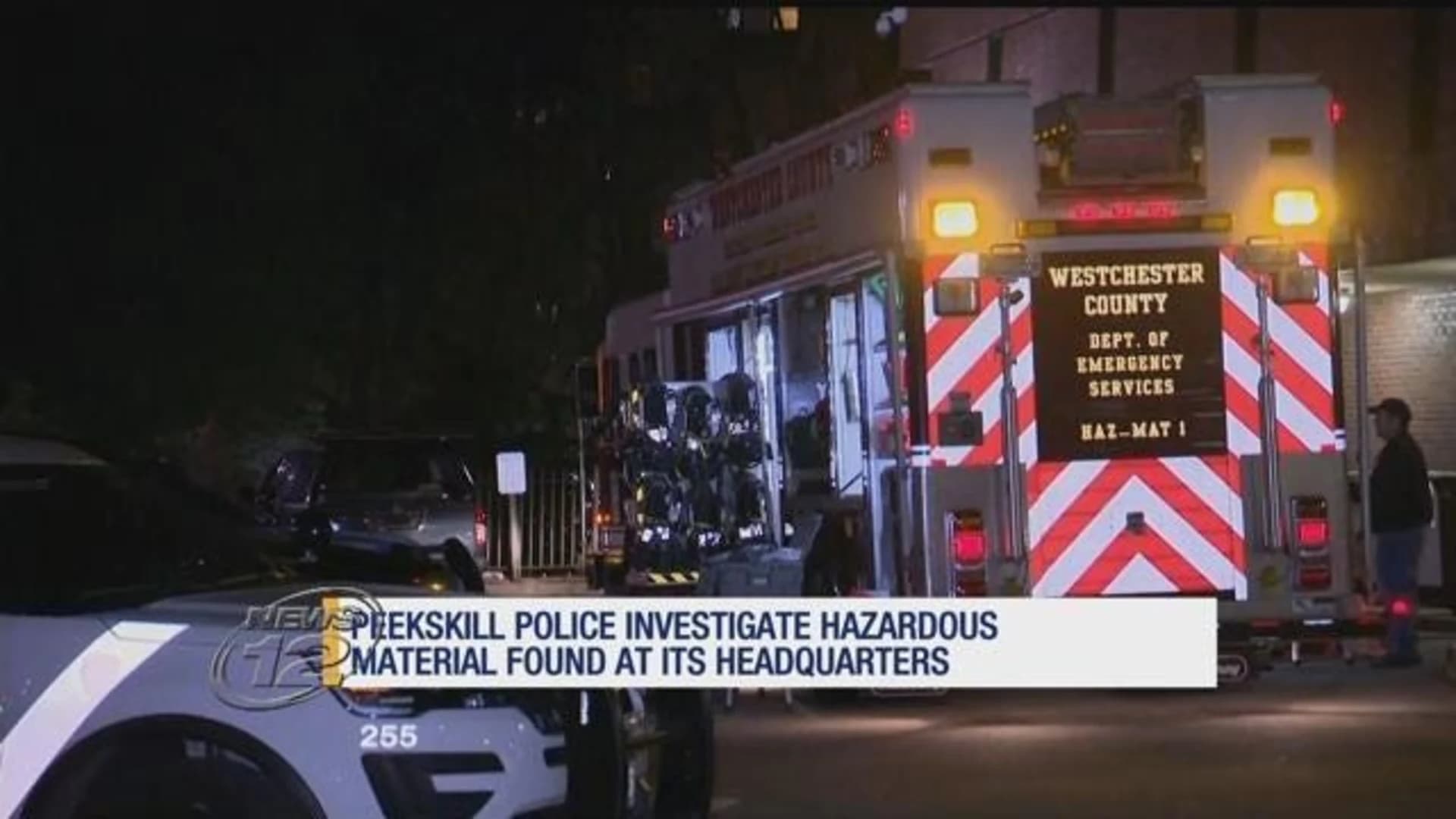 Peekskill Police: Officers exposed to unknown powder at HQ