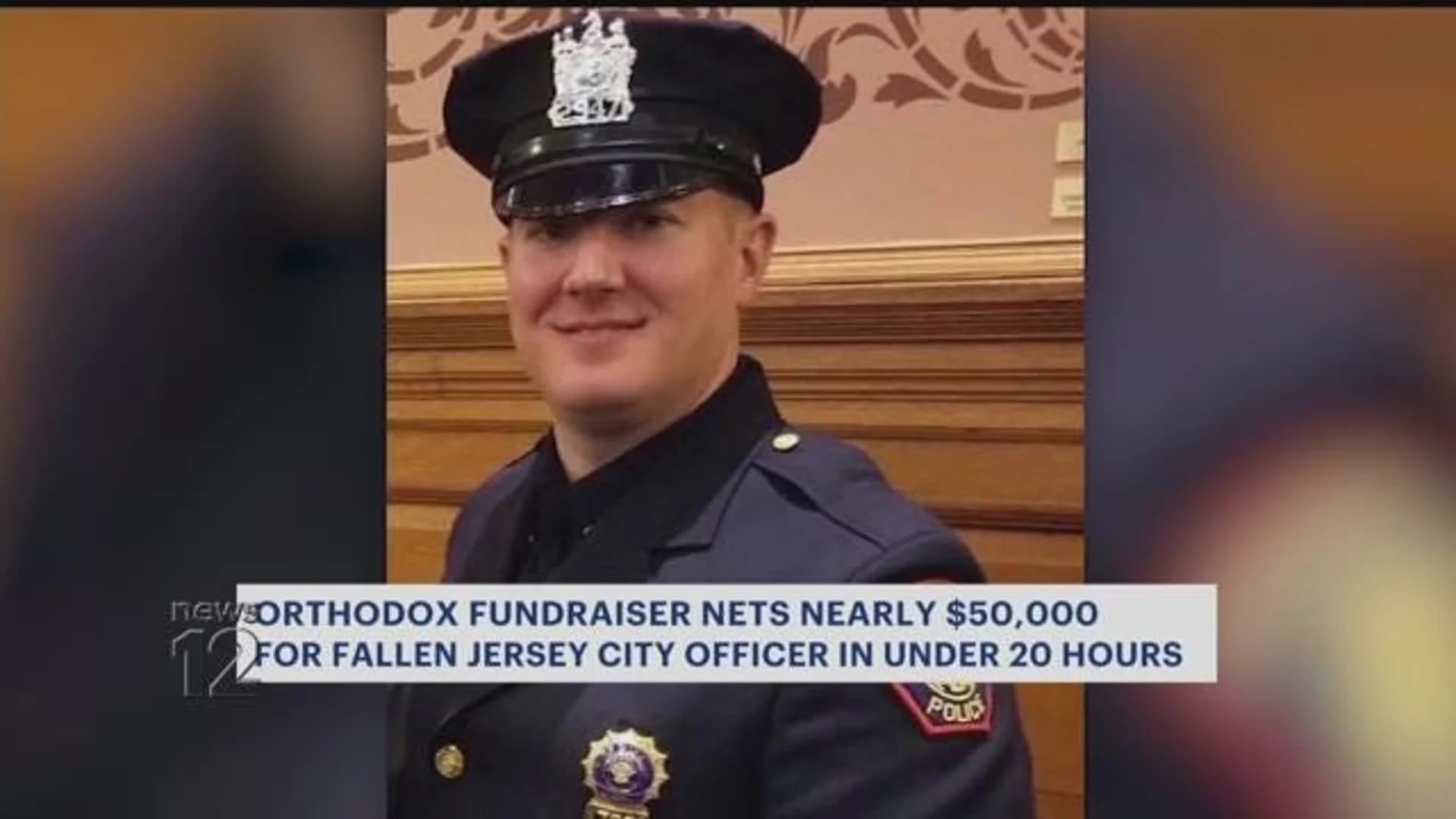 Orthodox community raises nearly $50K for detective killed in Jersey City