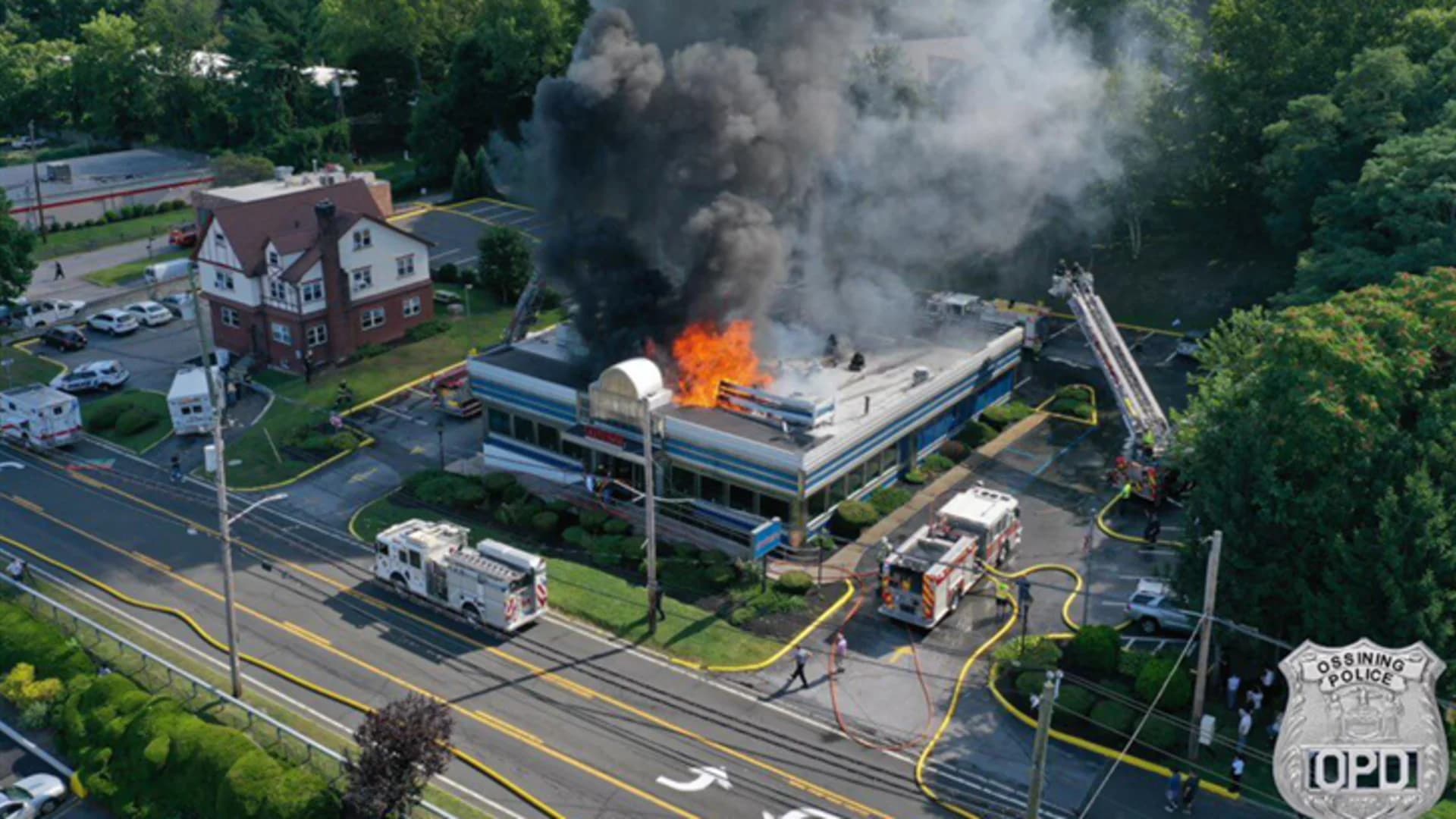 Popular diner goes up in flames in Briarcliff Manor