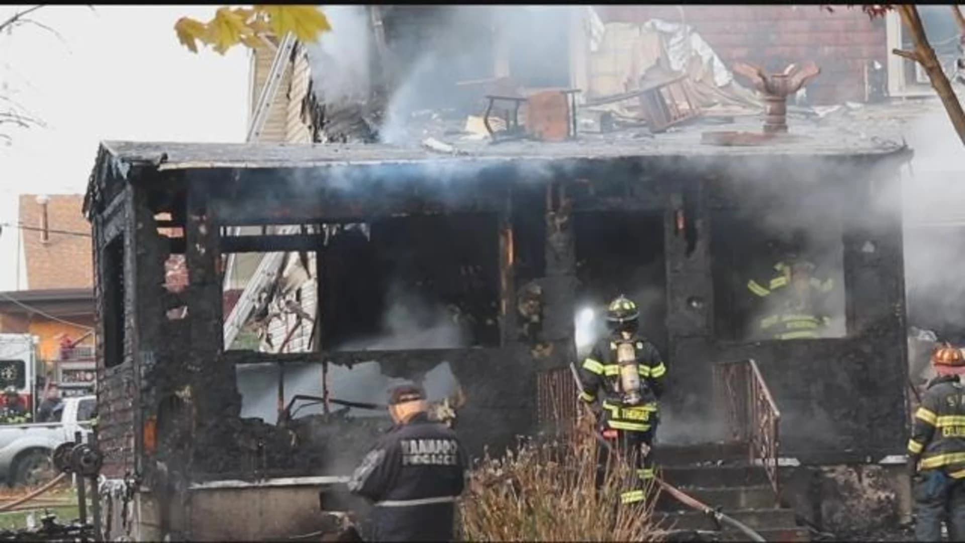 Flames destroy Spring Valley home