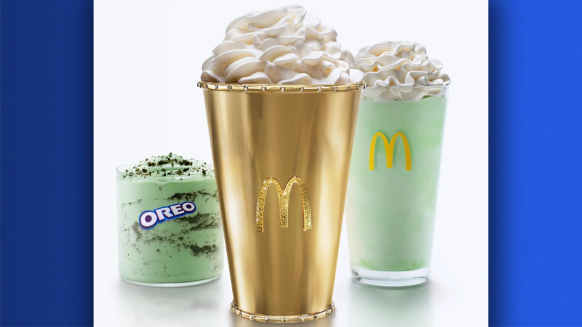 McDonald's auctioning off $100K Shamrock Shake featuring hand-placed jewels