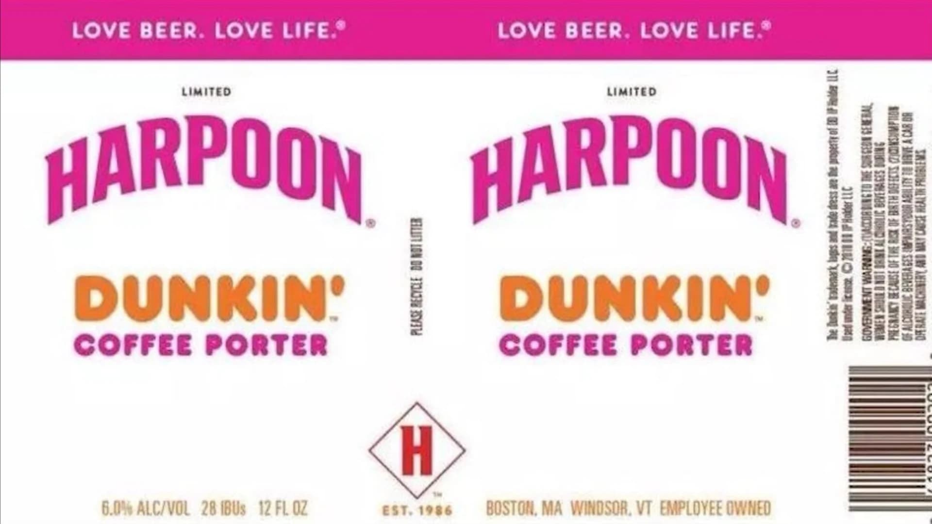 Dunkin' Donuts, brewery partner up to release own beer