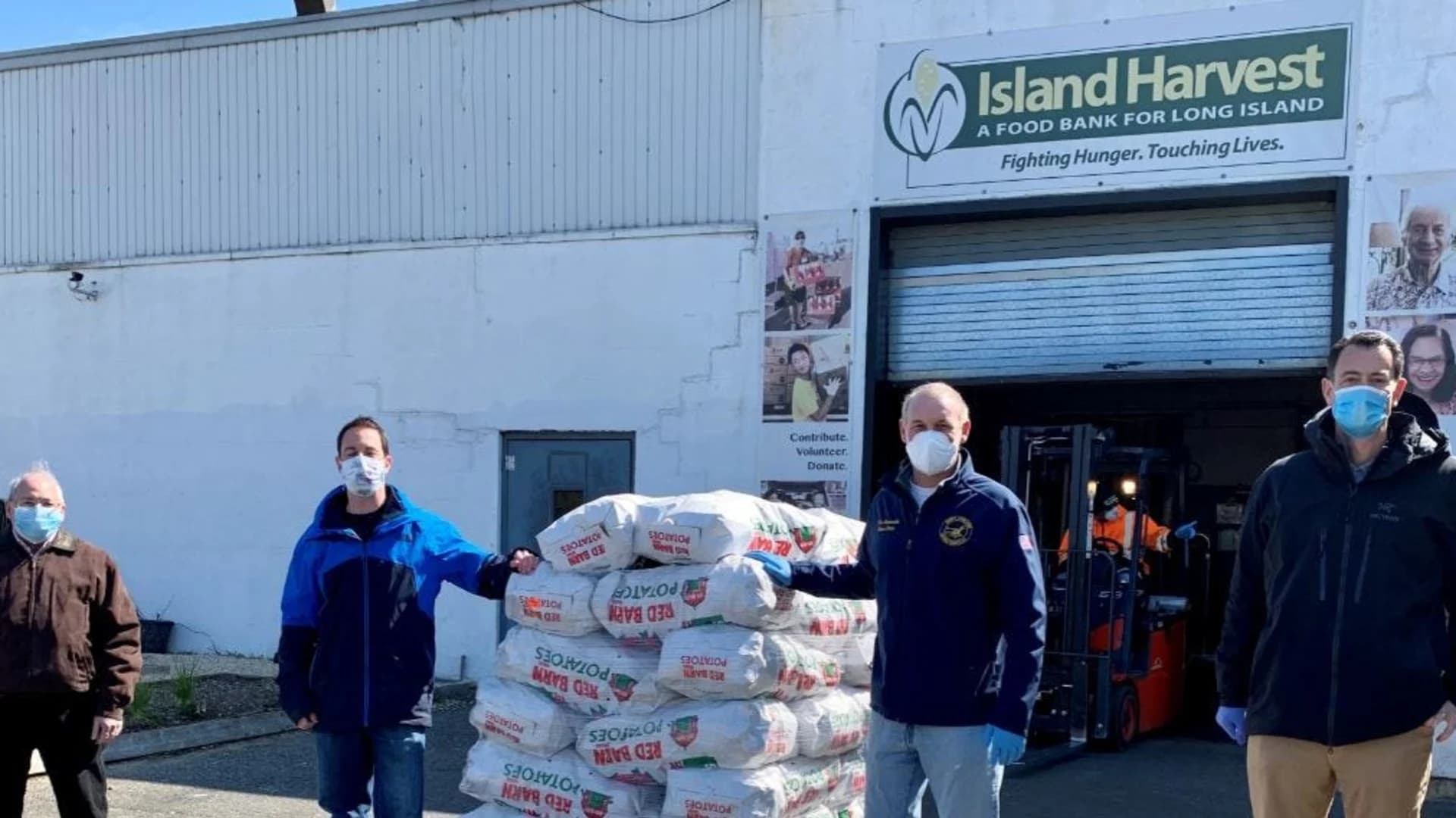 Farmingdale-based grower donates 30,000 pounds of potatoes to Island Harvest