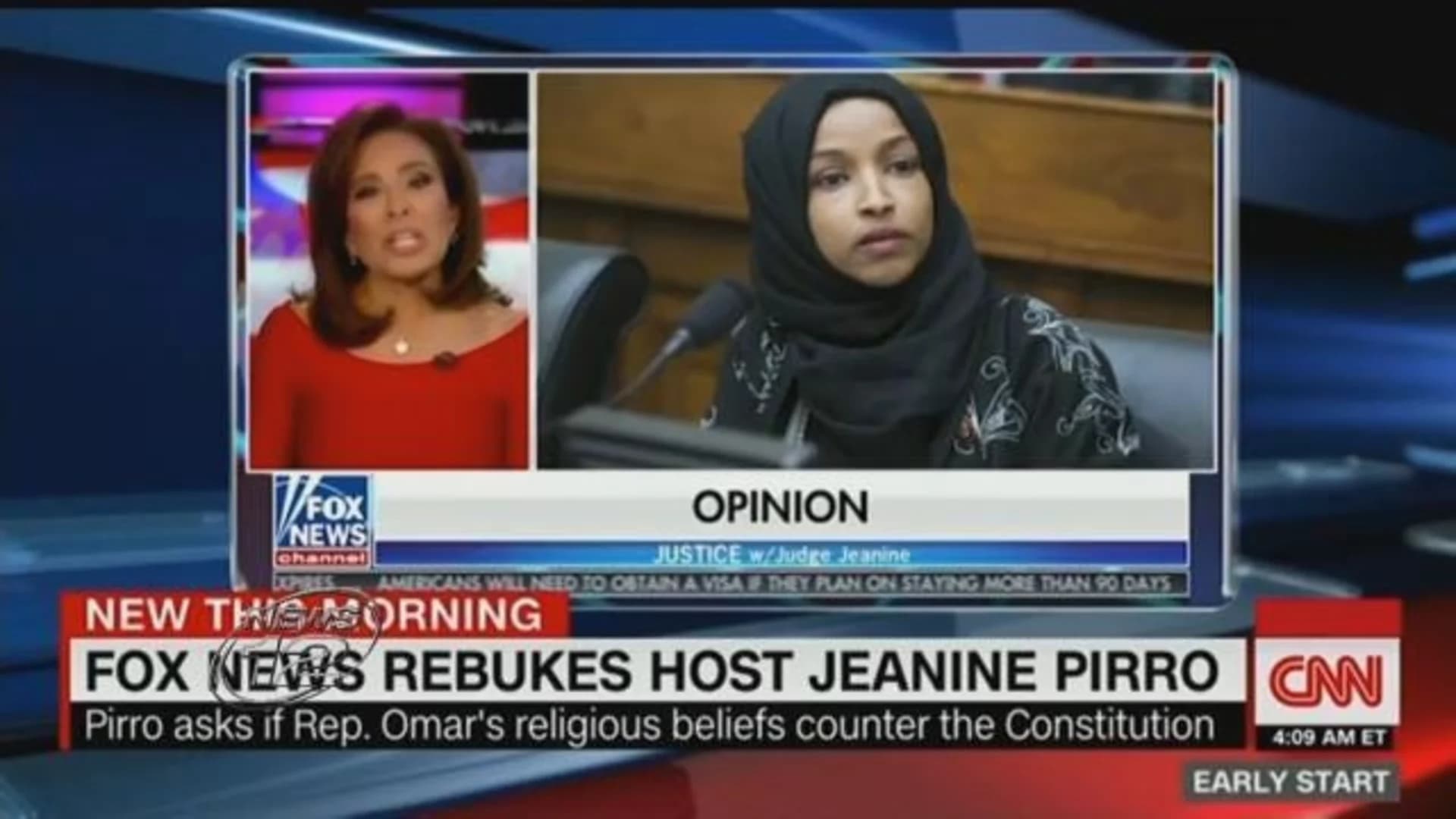 Pirro's show not on Fox lineup, week after Omar comments