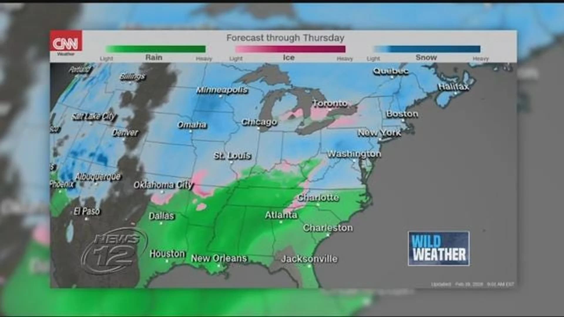 Storm to impact millions from the Plains to the Northeast