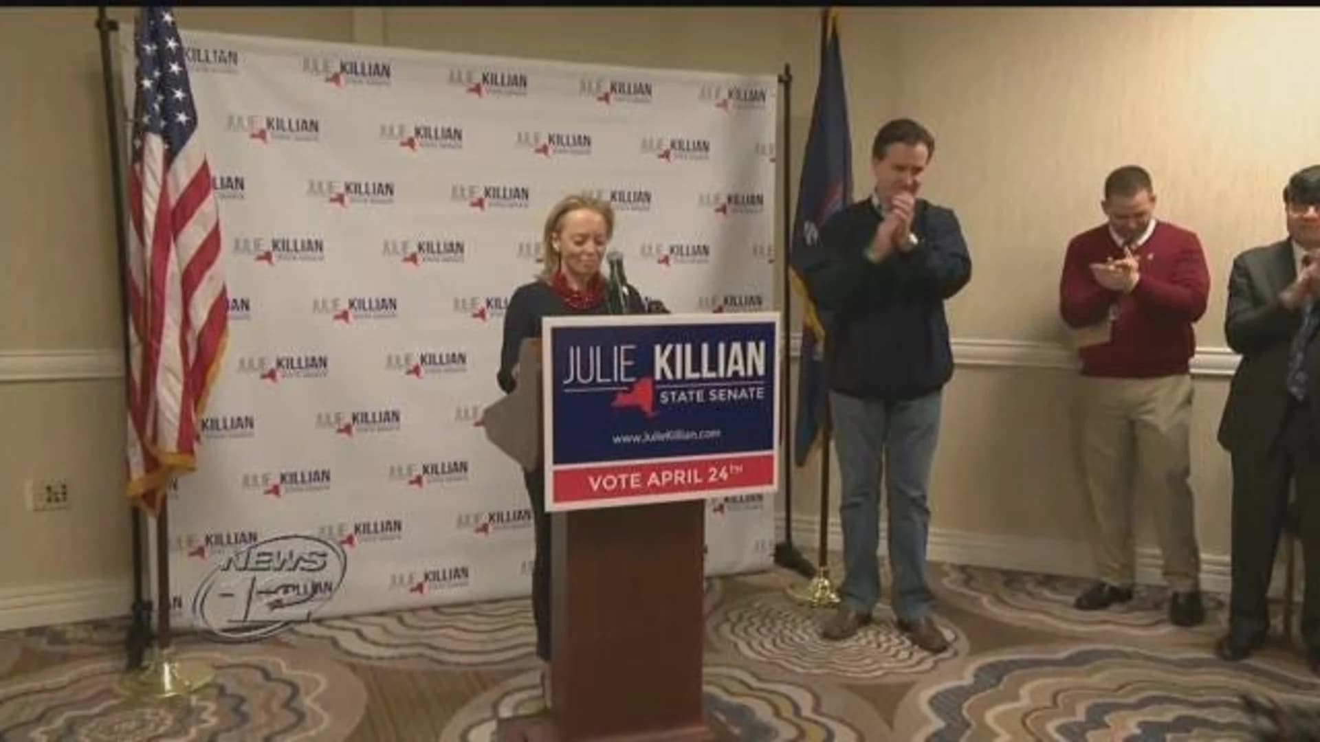 State senate candidates rally ahead of special election