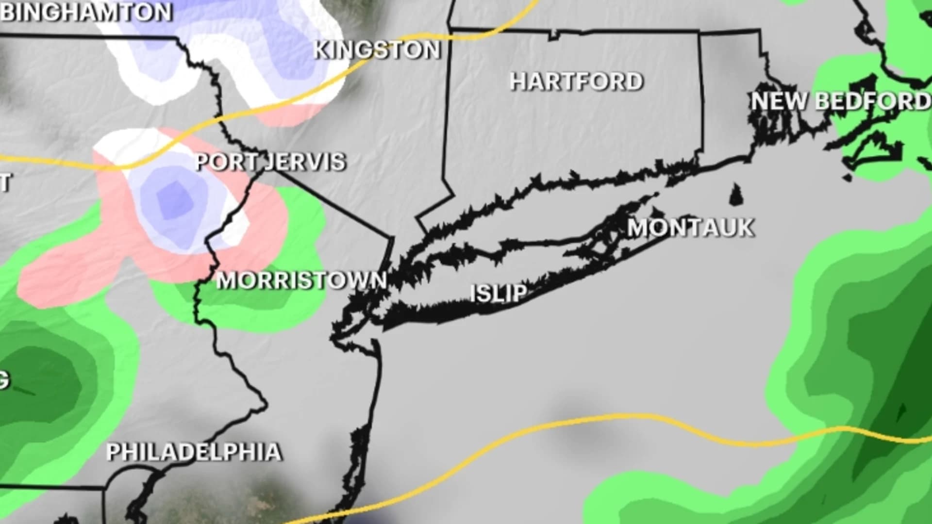Rainy conditions follow day of wintry weather across Hudson Valley