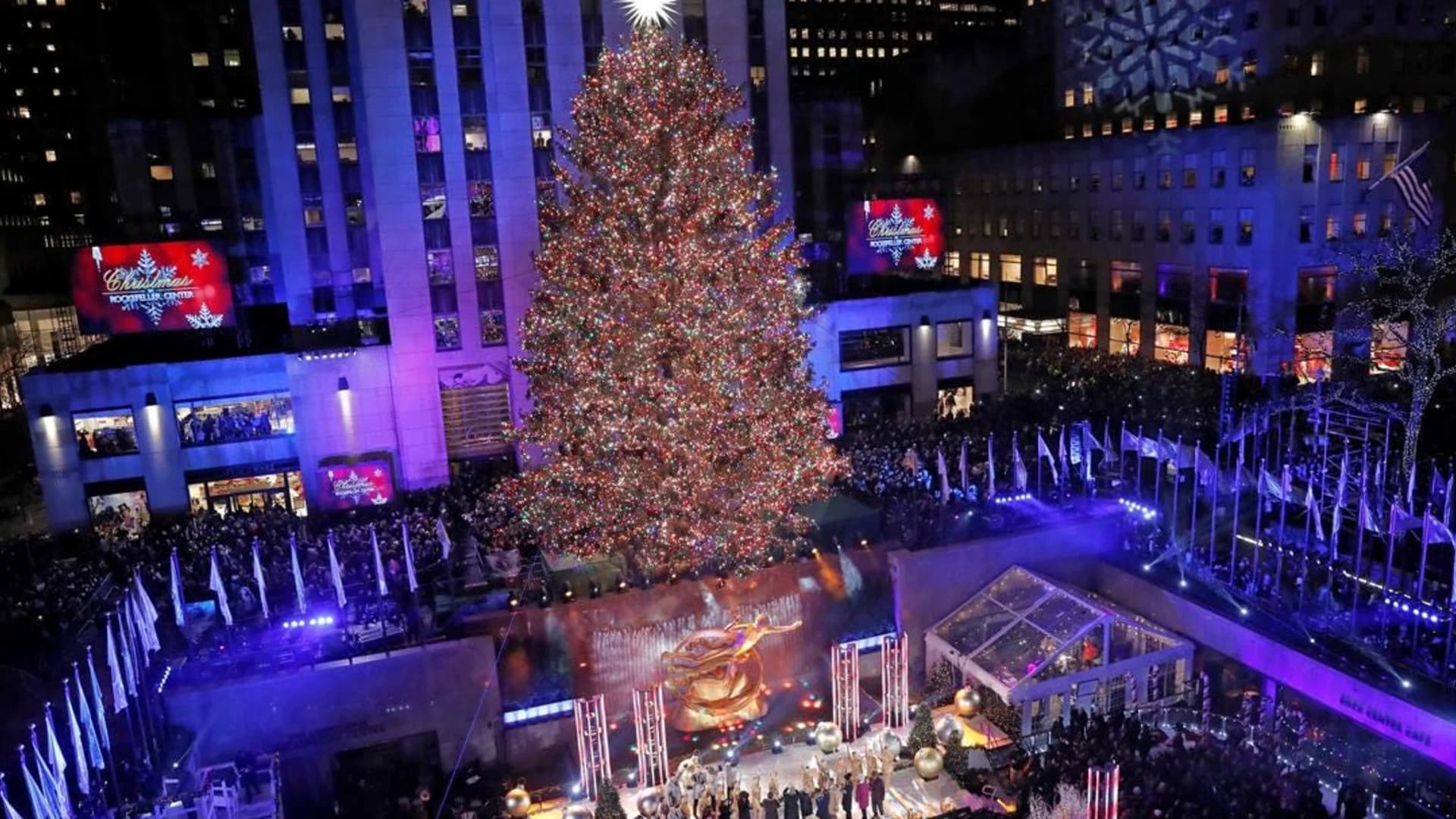 2019 Rockefeller Center Christmas Tree Lighting