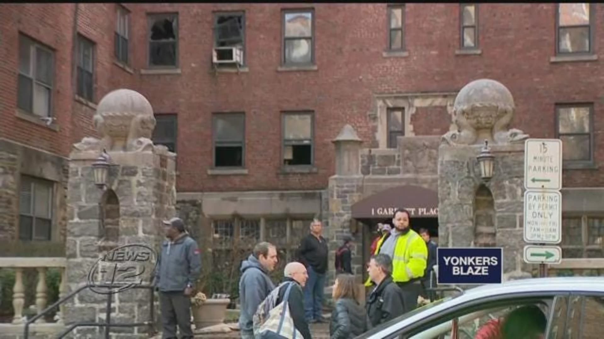 Tenants search for belongings after Yonkers fire