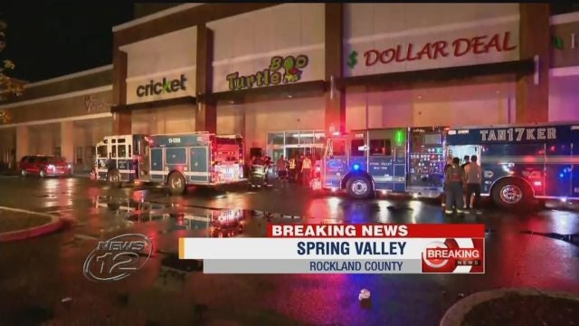 Cause of Spring Valley shopping mall fire unknown