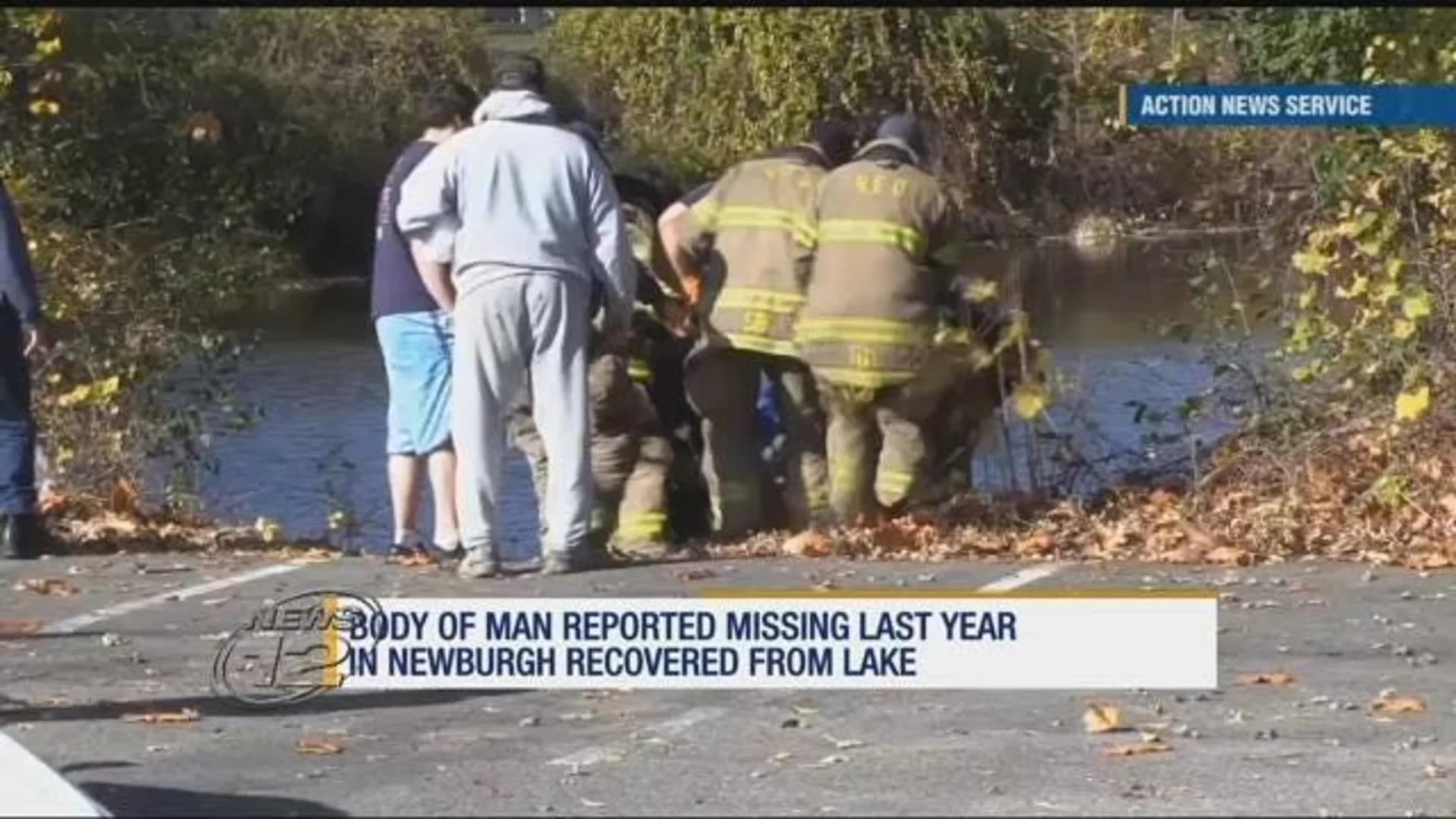 Body of missing elderly man found in Newburgh lake