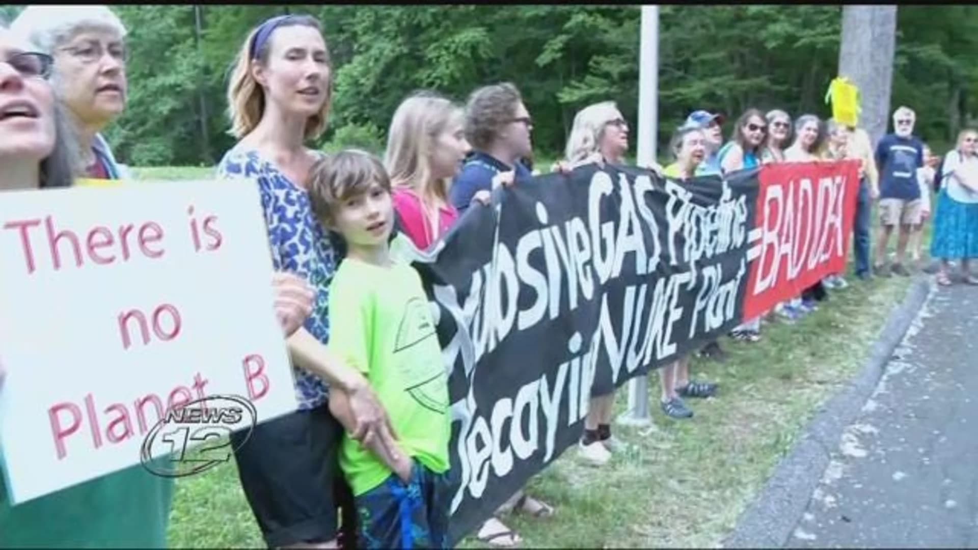 Protesters demand shutdown of gas at Indian Point Power Plant