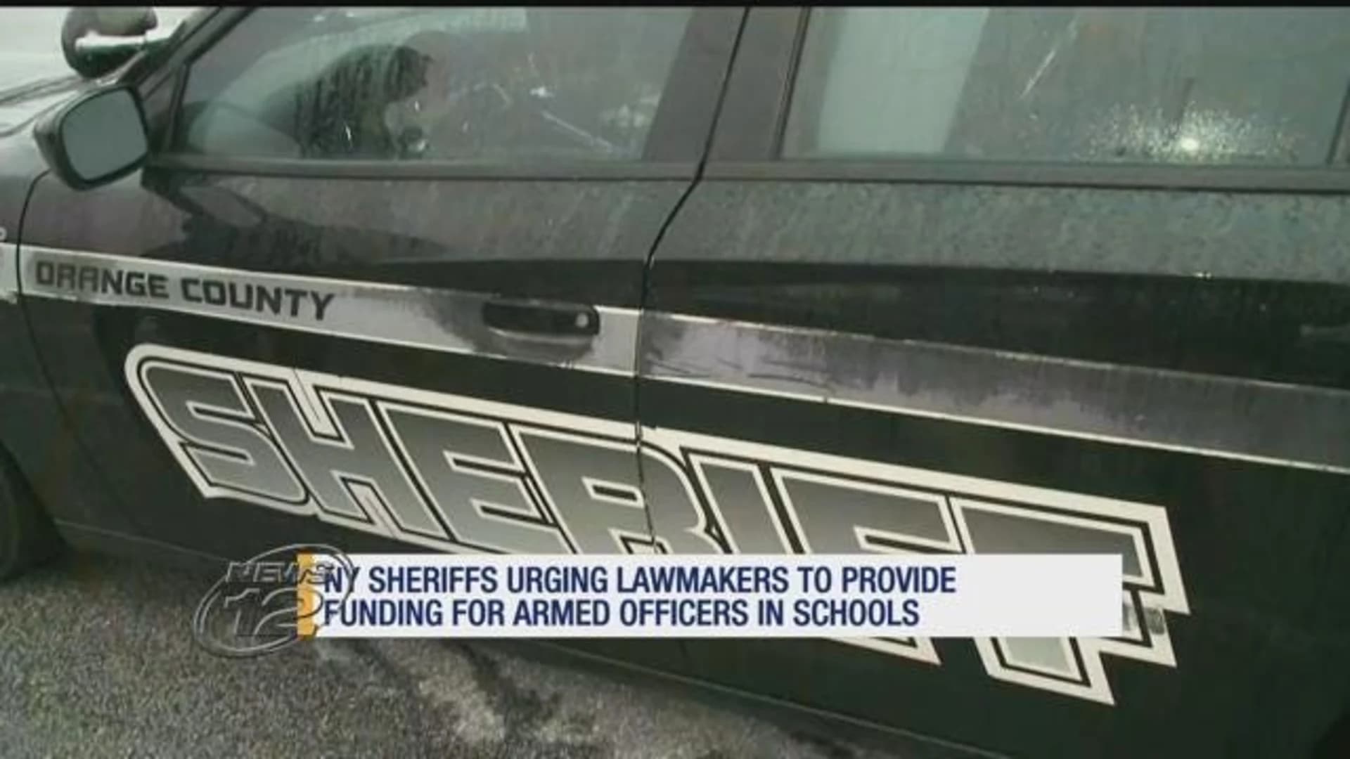 NY sheriffs urge lawmakers to provide funding for armed officers in schools