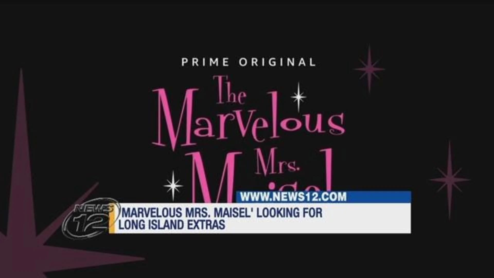 Calling for a few good men - 'The Marvelous Mrs. Maisel' holds casting call for LI shoot