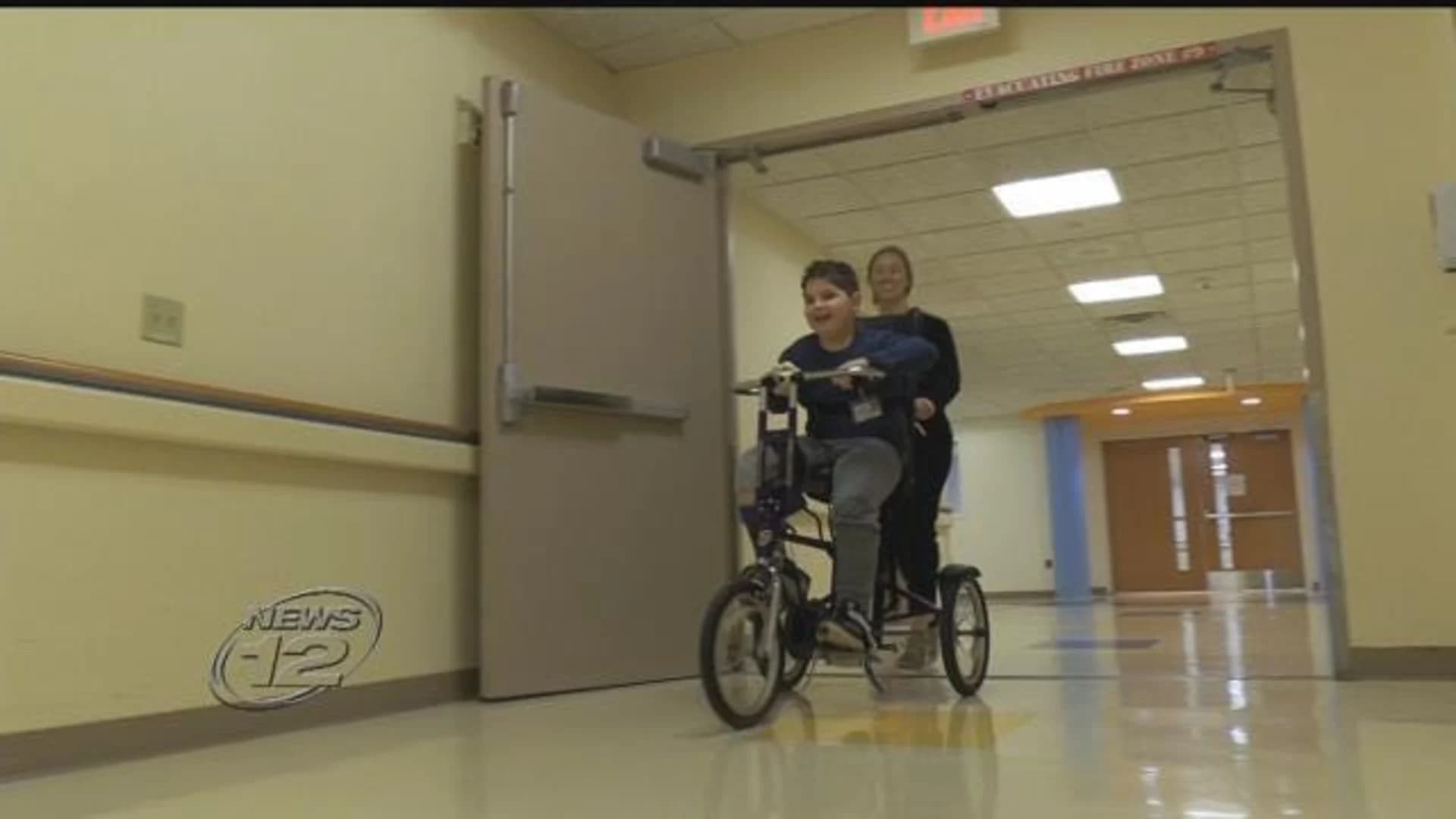7-year-old recovers from brain hemorrhage at Blythedale Children's Hospital