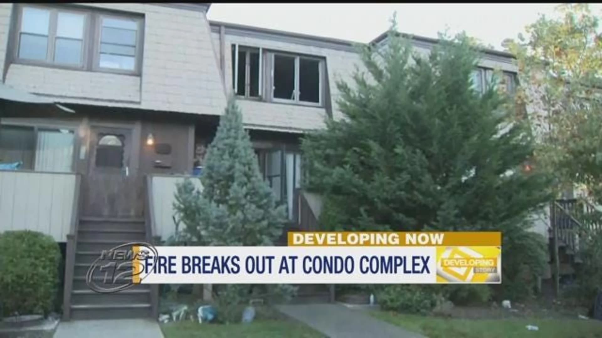 Fire damages New City condo