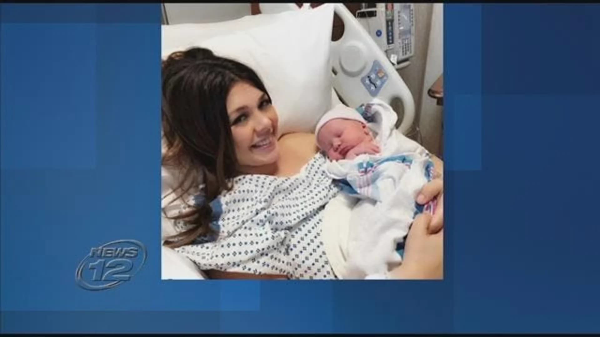 News 12’s Elisa DiStefano gives birth to baby girl!
