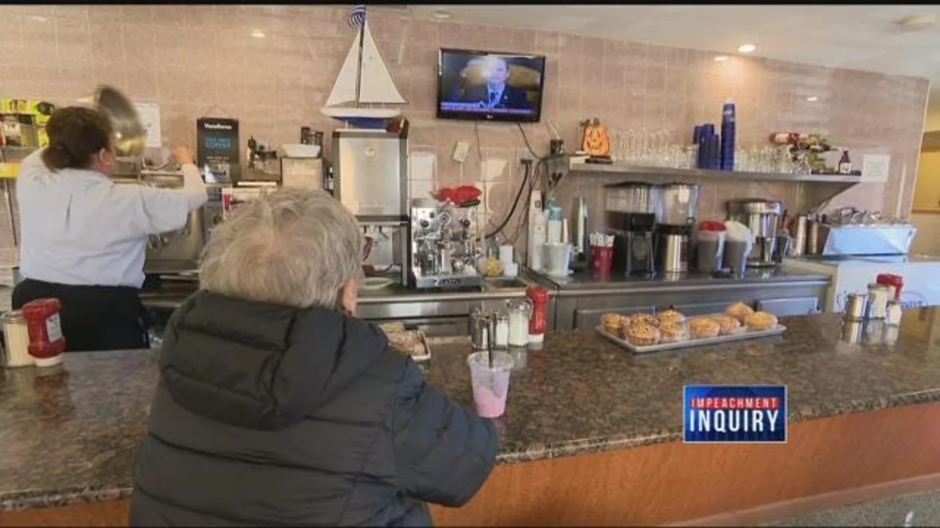 Breakfast served with side of presidential politics at Dobbs Ferry Diner