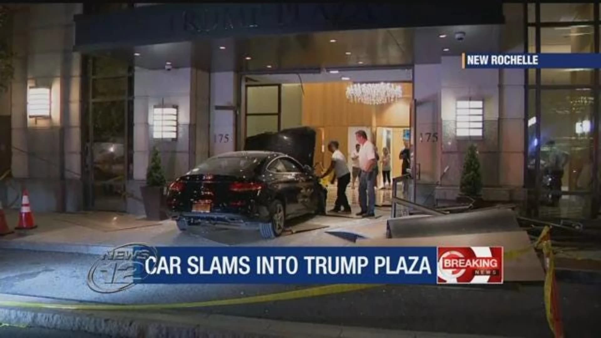 Medical condition blamed for crash into lobby of Trump Plaza