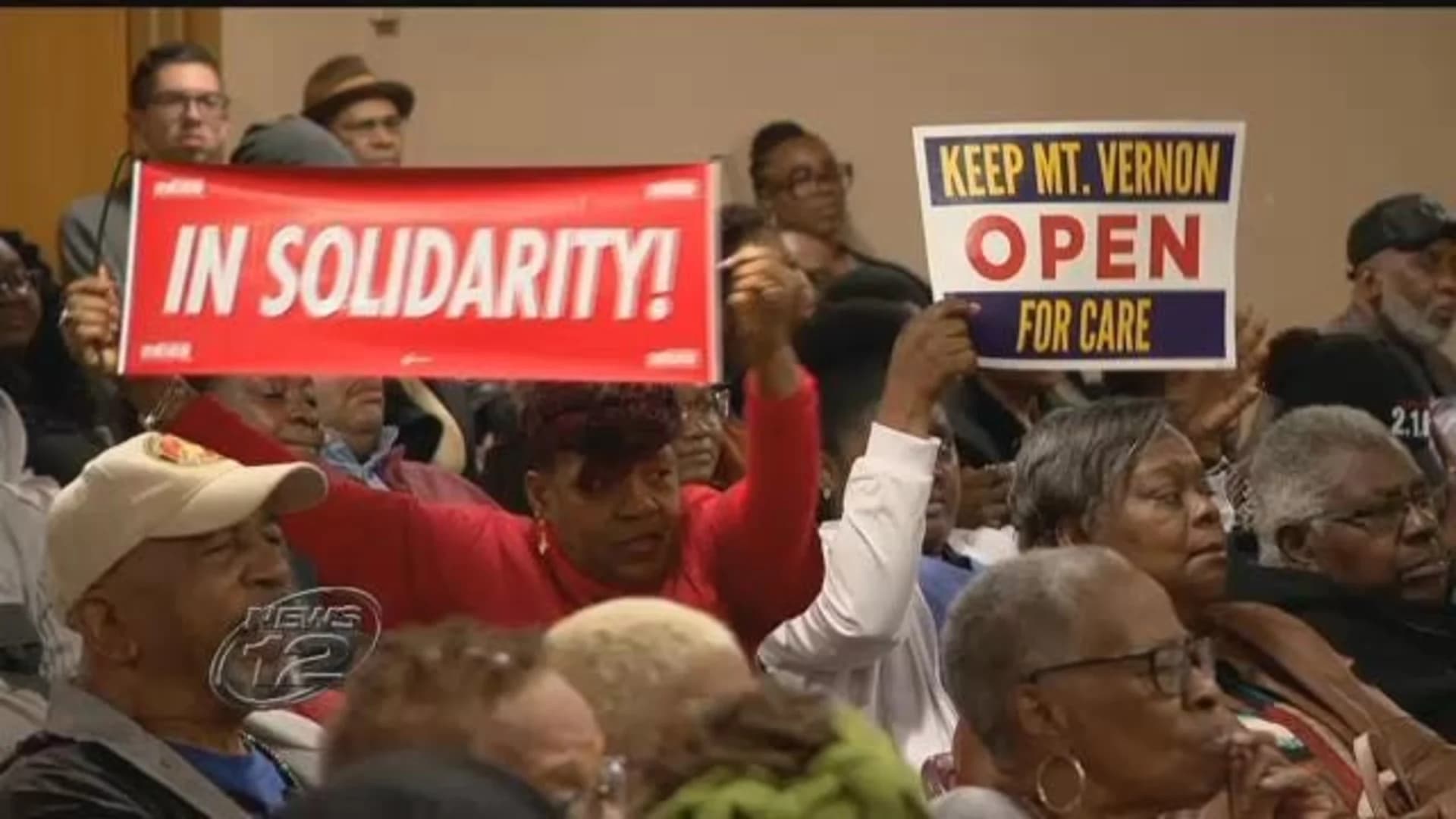 Residents protest closing of Montefiore Mount Vernon Hospital