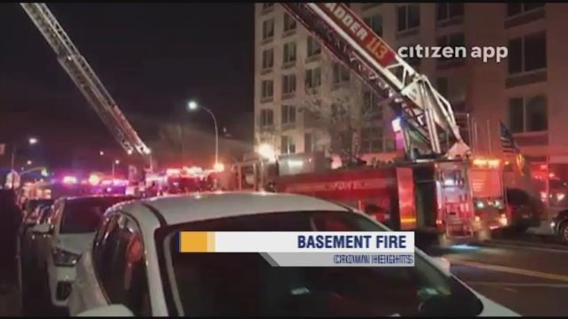 Fire breaks out at 4-story building on Bedford Avenue