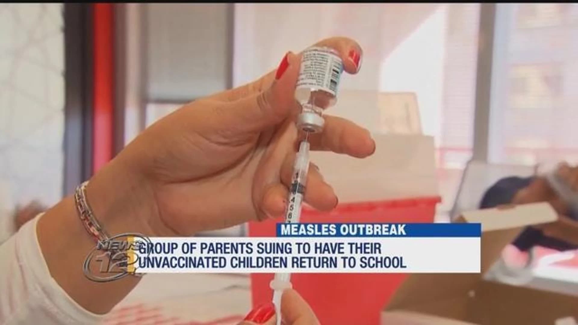 Parents argue federal lawsuit for barring unvaccinated kids from school