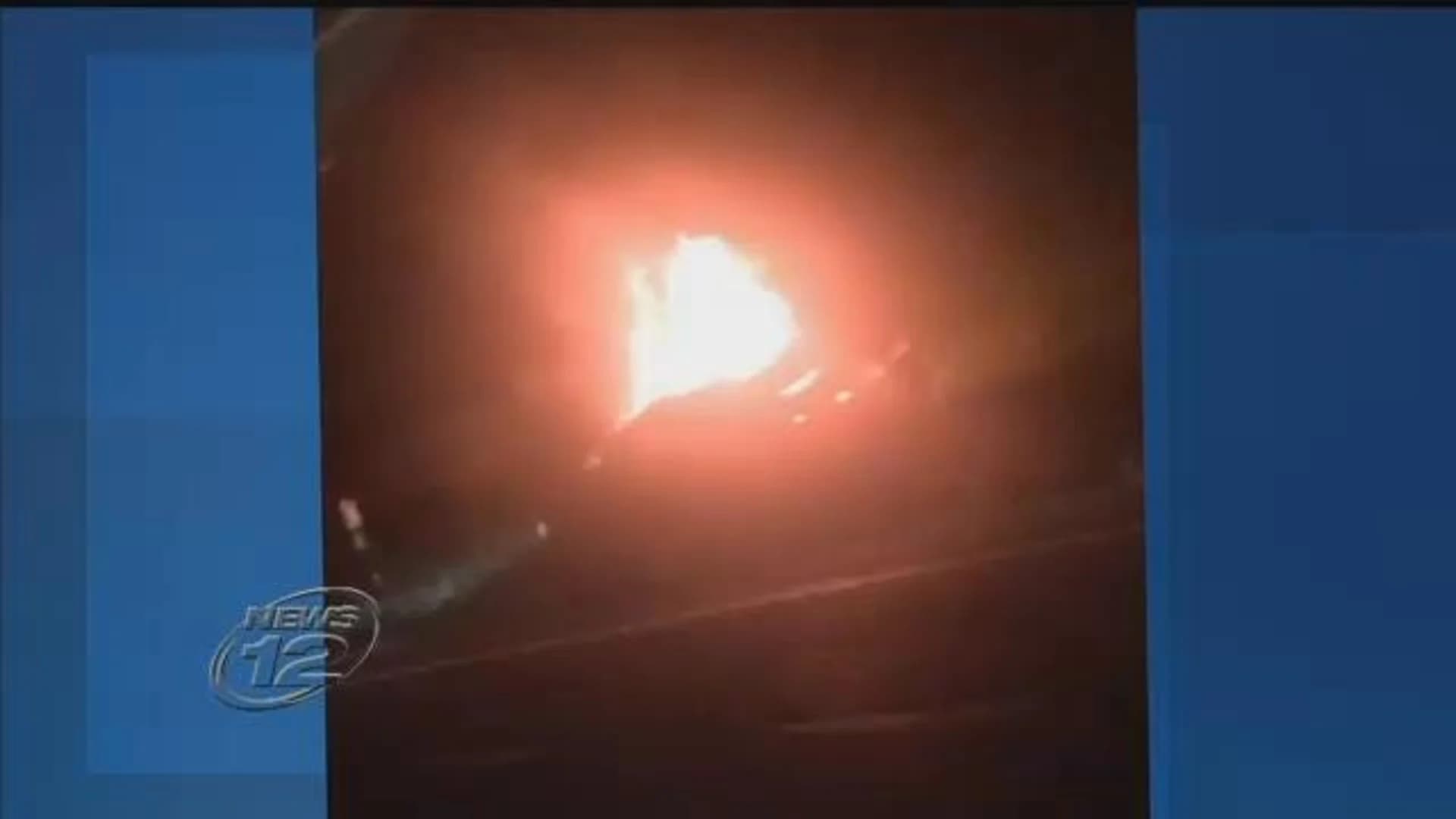 Car catches fire on Sprain Brook Parkway