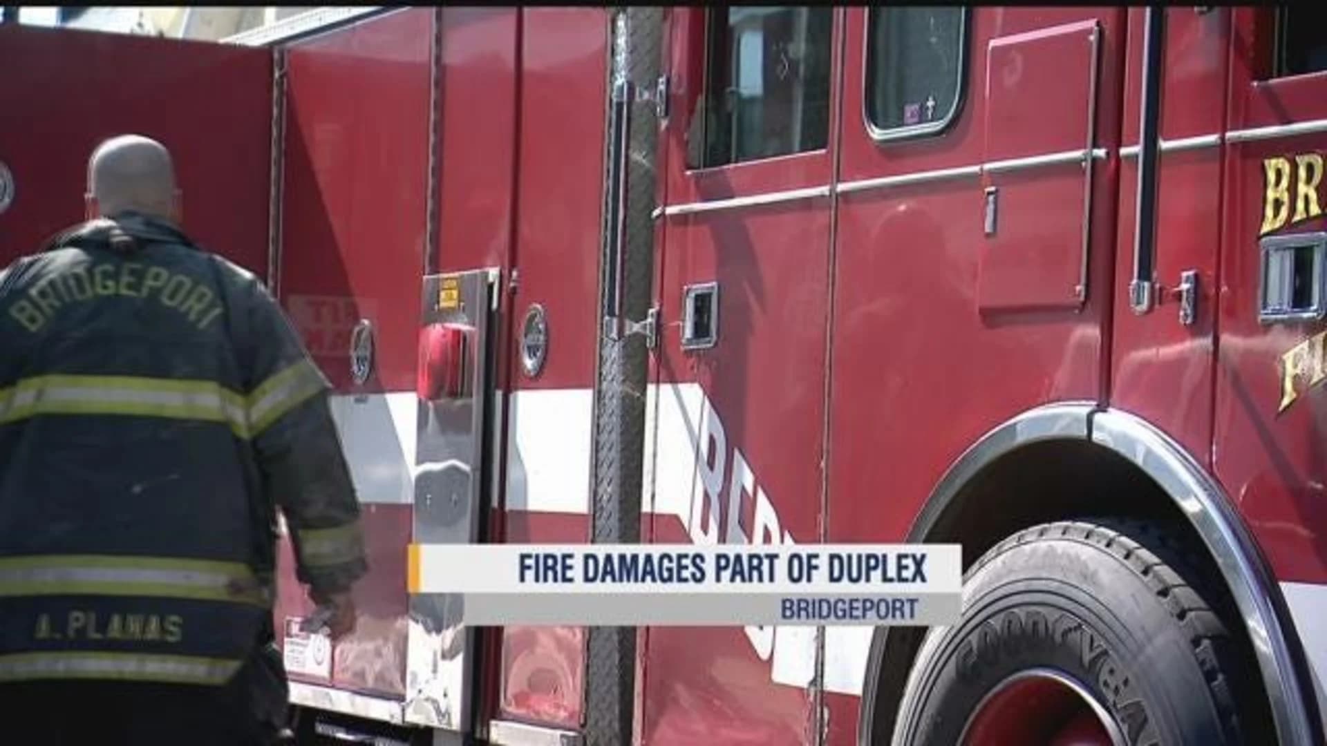 Officials: Fire breaks out at vacant Bridgeport duplex