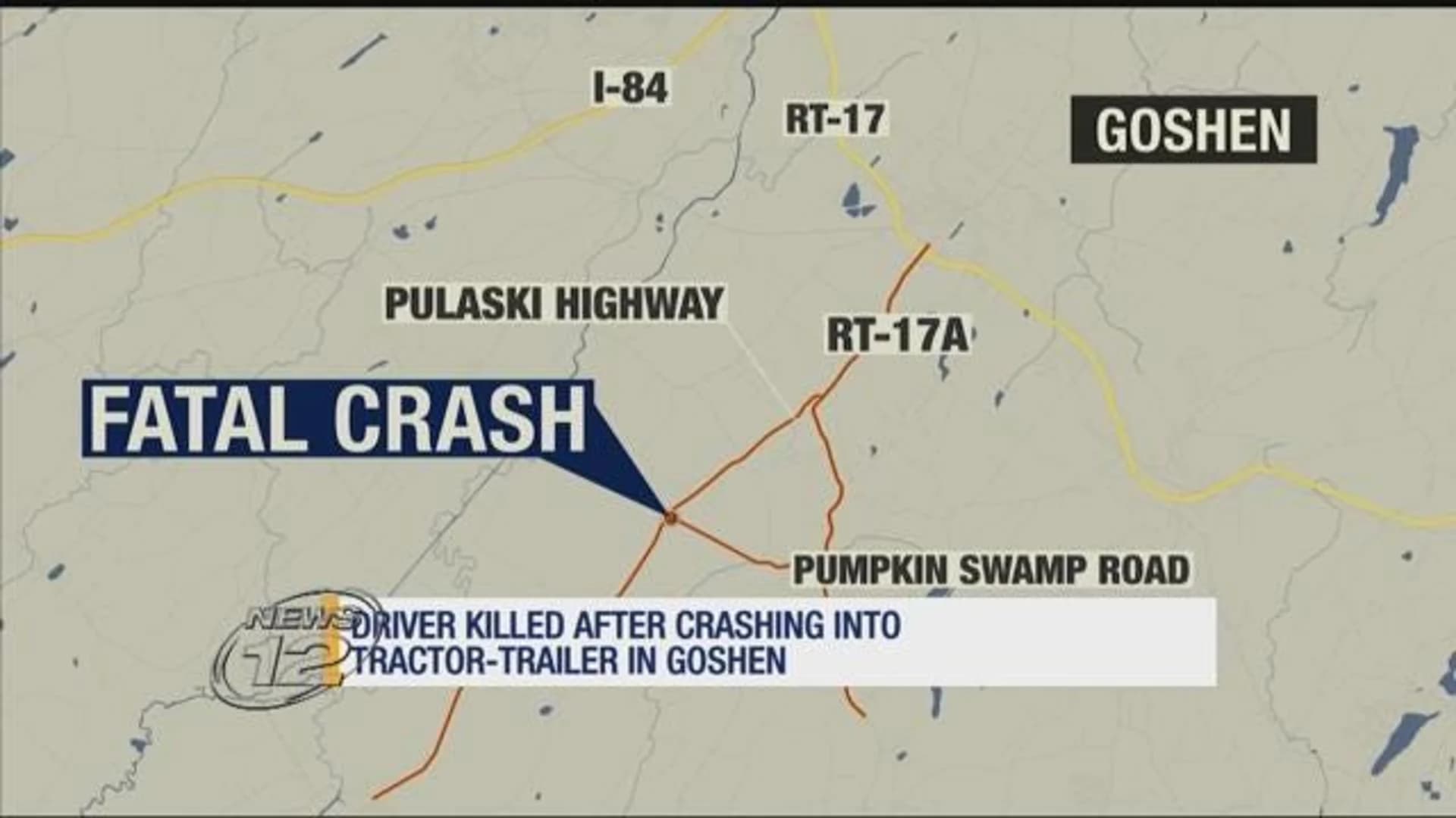Husband dead, wife in critical condition after Goshen crash