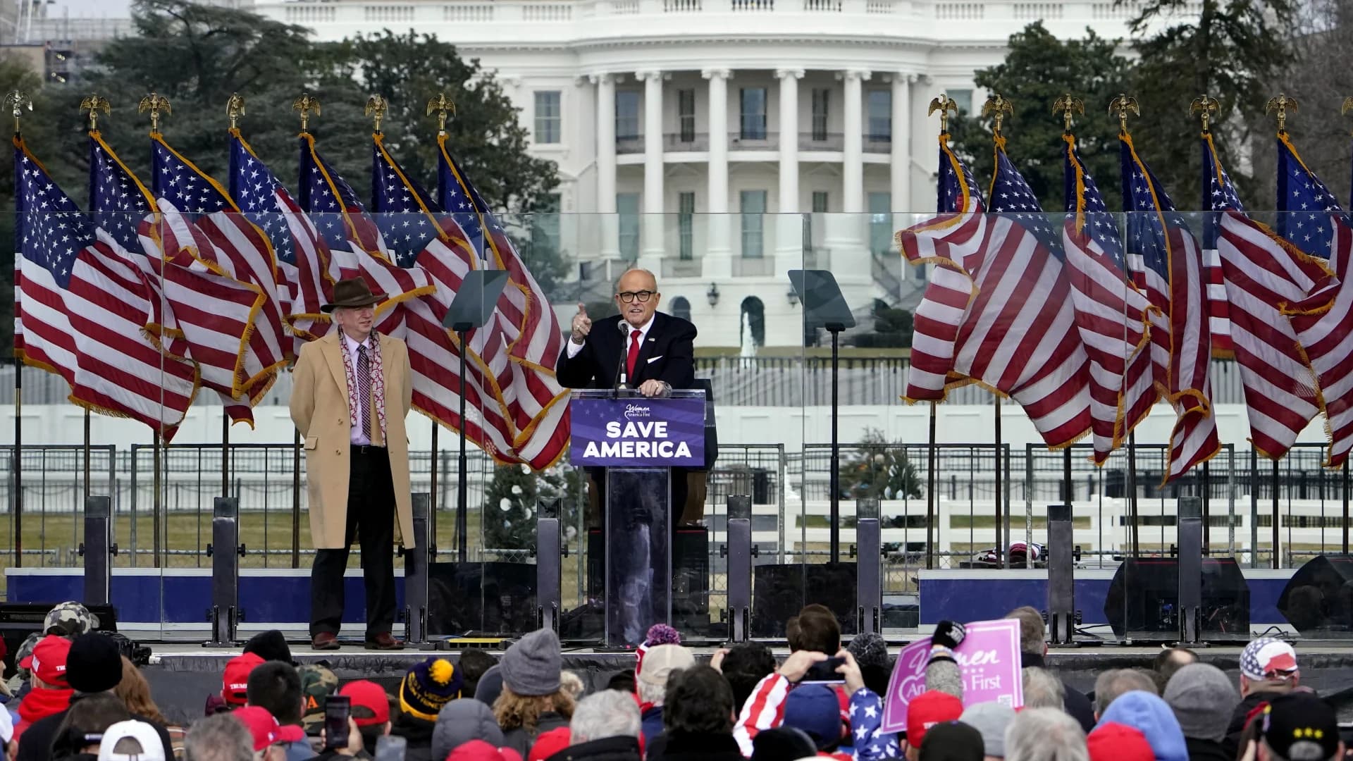 Bar association seeks Rudy Giuliani ban over 'combat' remarks