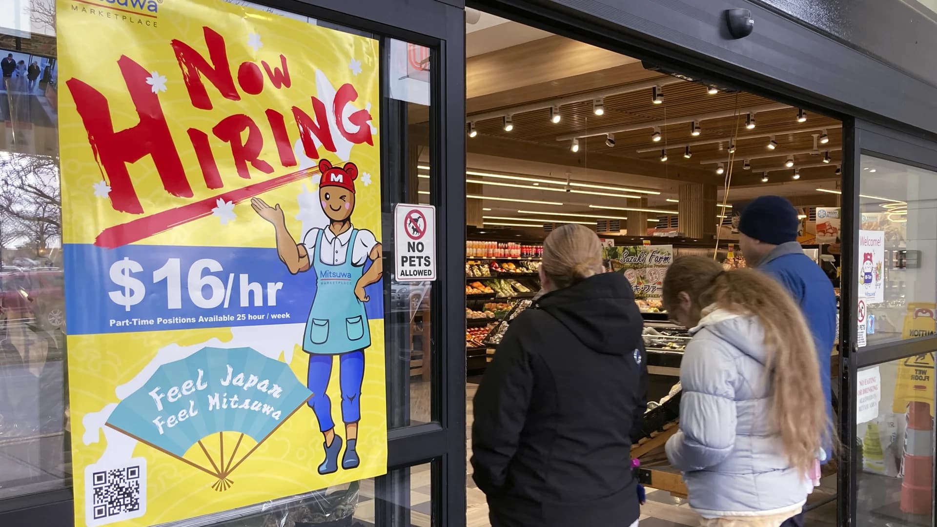 Feb job openings slip to 9.9M; a win in inflation fight?