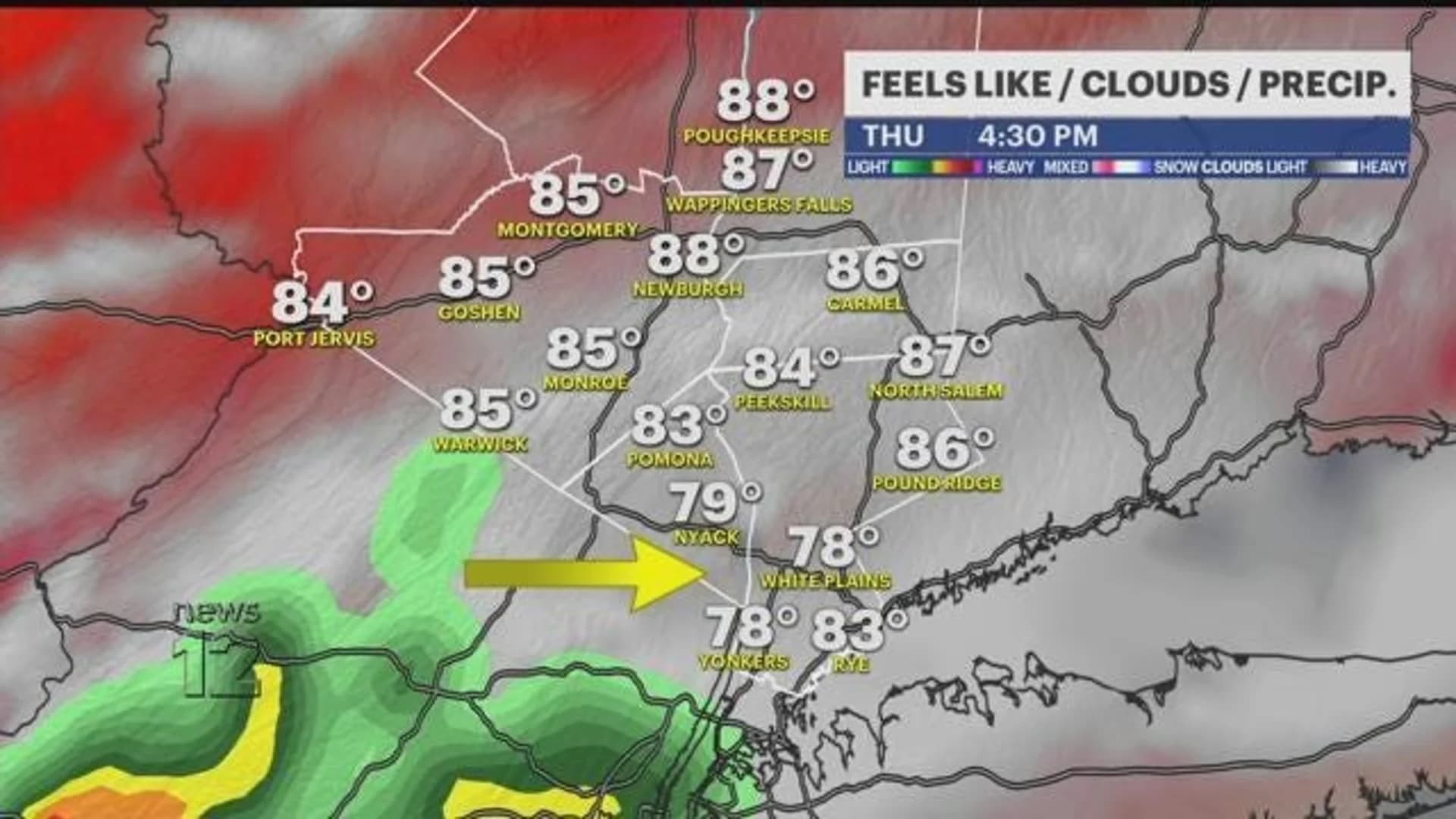 Some relief from heat and humidity, pop-up storms still possible