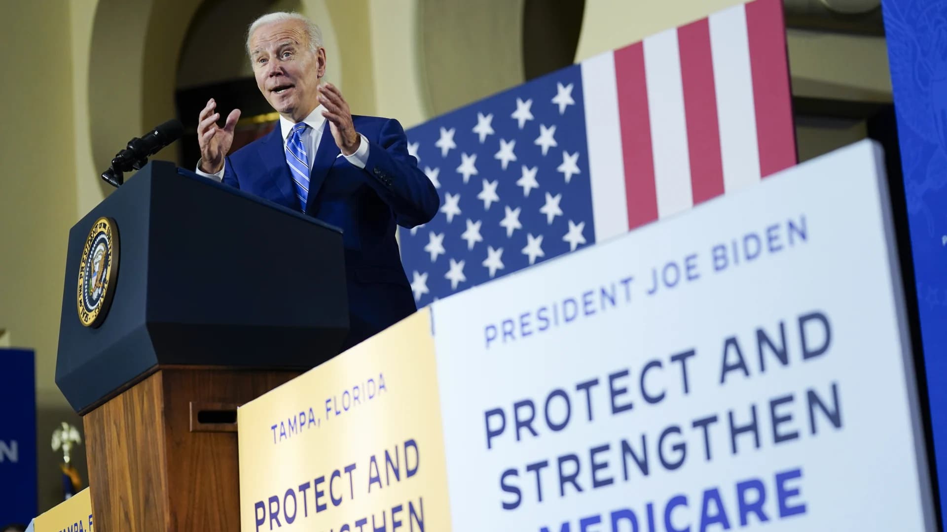 Biden says he's expanding some migrants' health care access