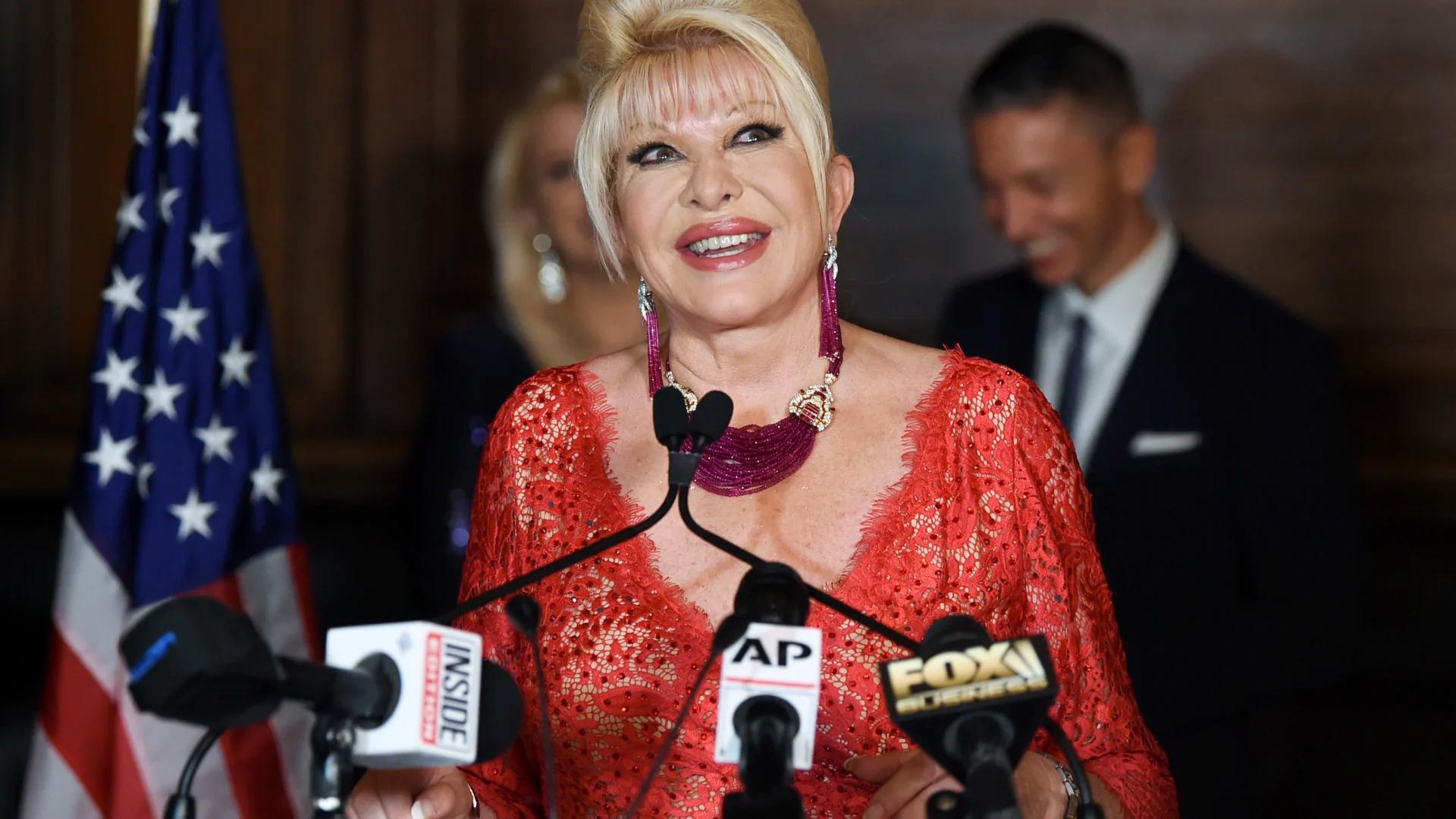 Ivana Trump, first wife of former President Donald Trump, has died