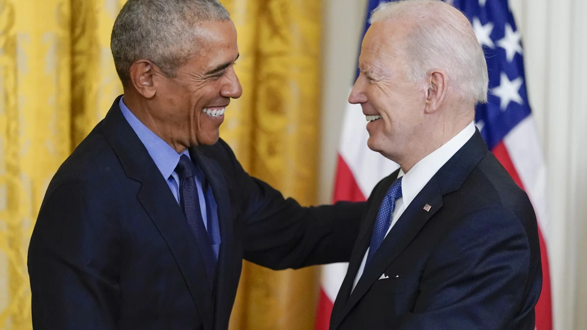 Biden, Obama mark 12 years under Obama's health care law