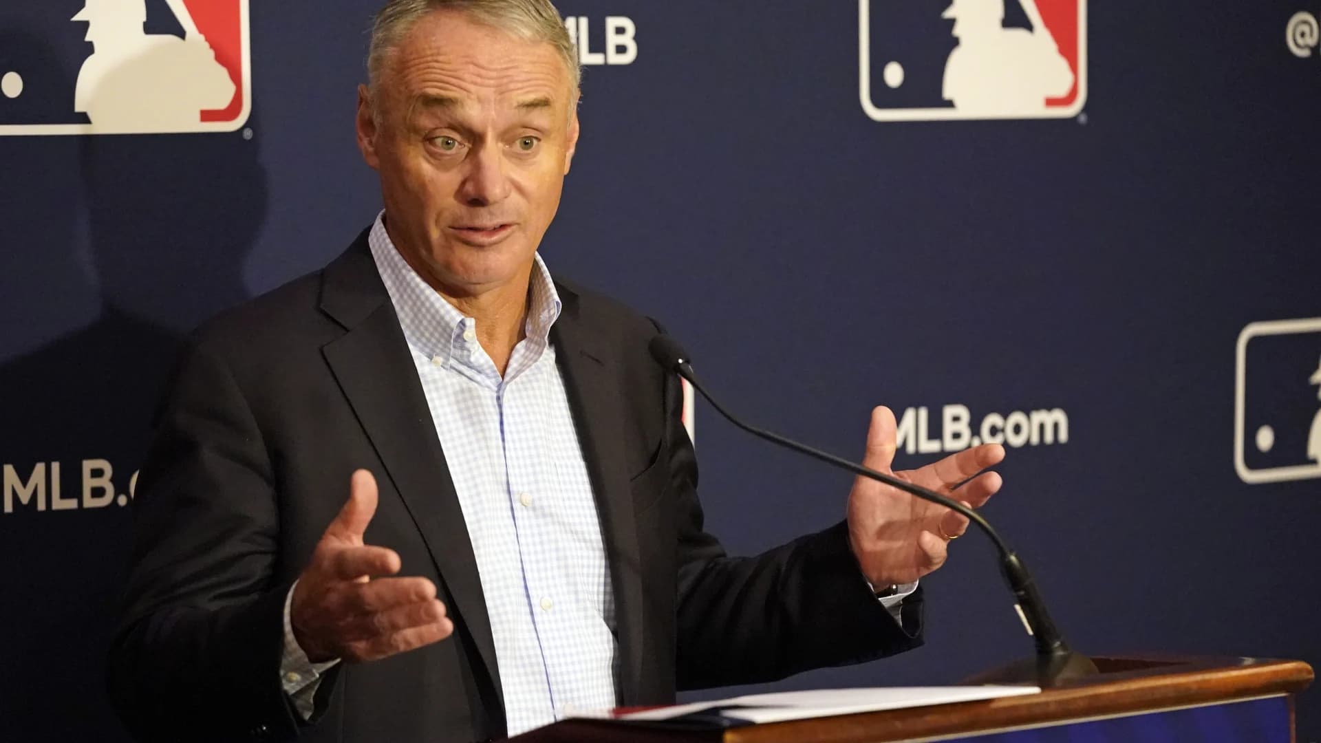 MLB keeps spring camps on hold, league OKs designated hitter for NL