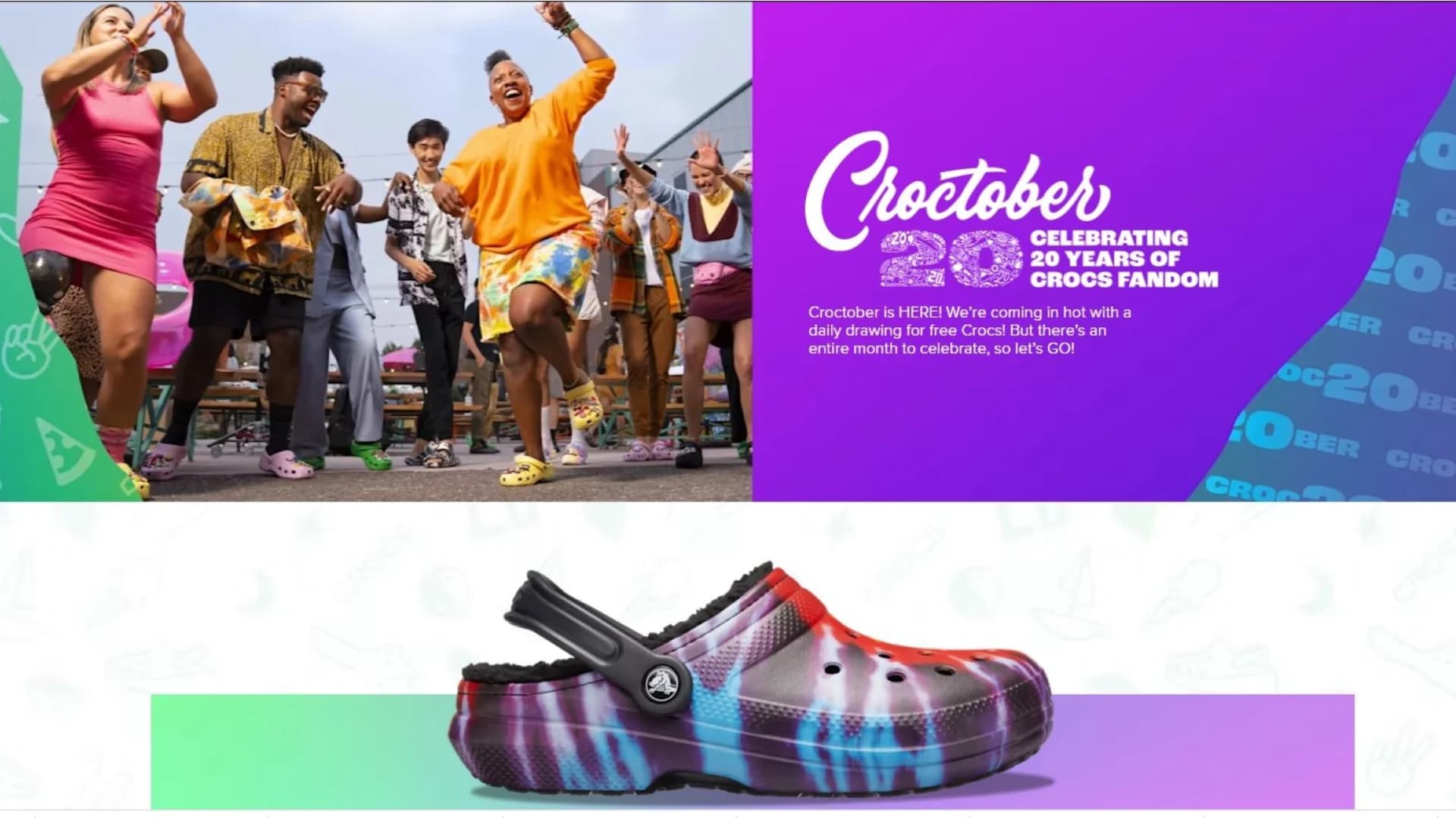 What’s Hot: Crocs celebrating 20th anniversary with 'Croctober' giveaway