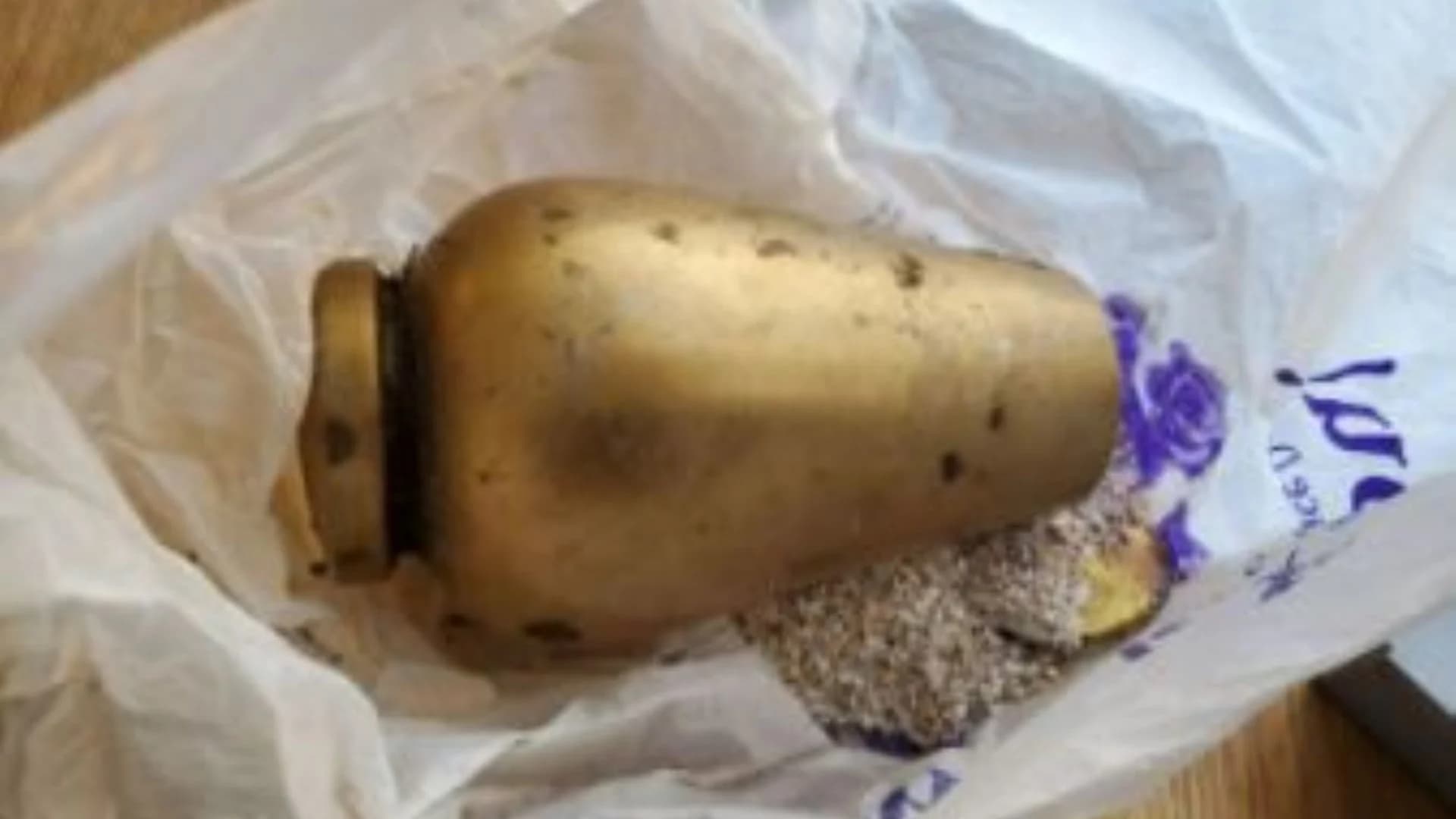 Police seek owners of burial urn found by hikers in state park