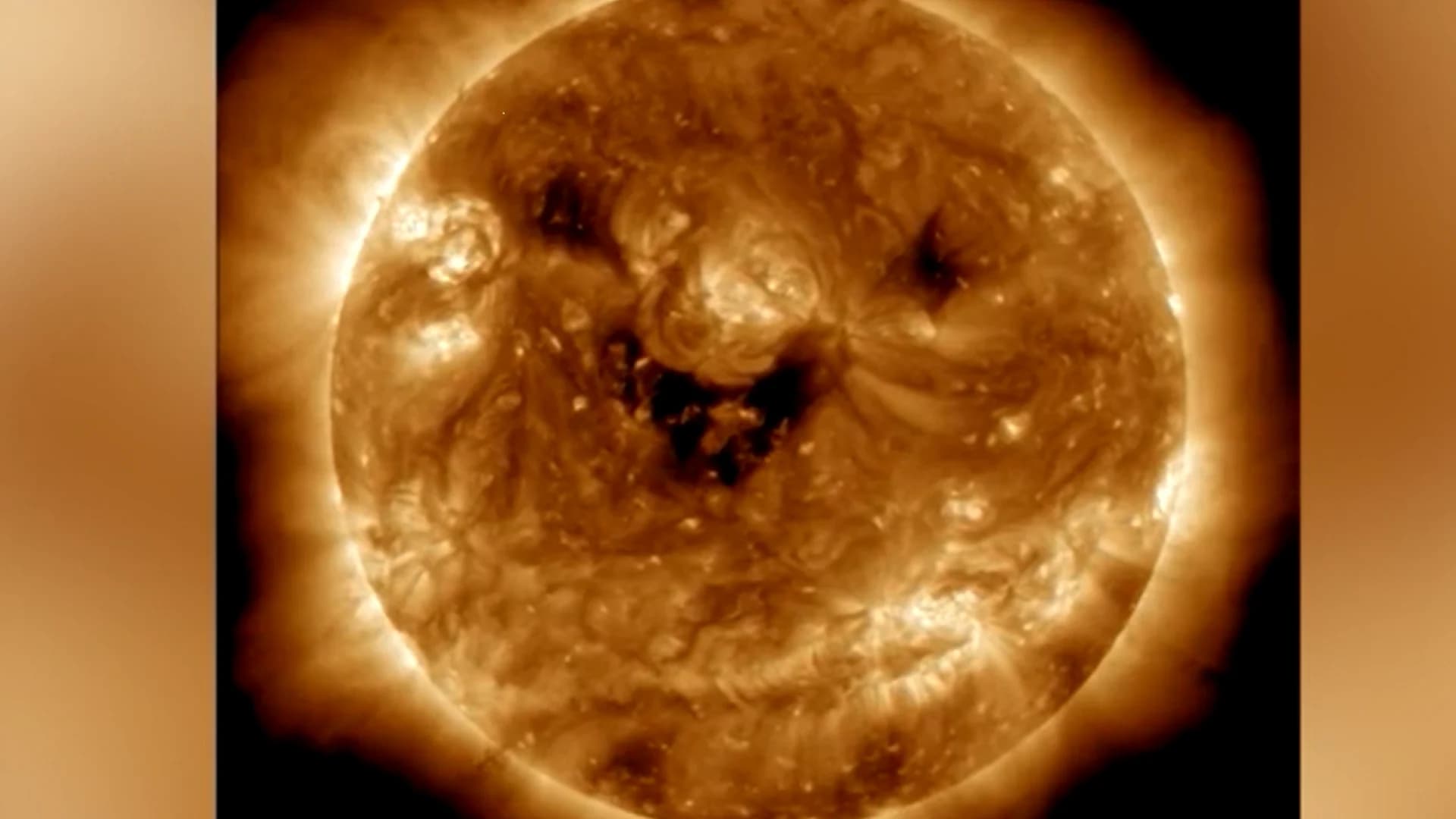 What’s Hot: NASA records image of sun looking like a jack-o'-lantern
