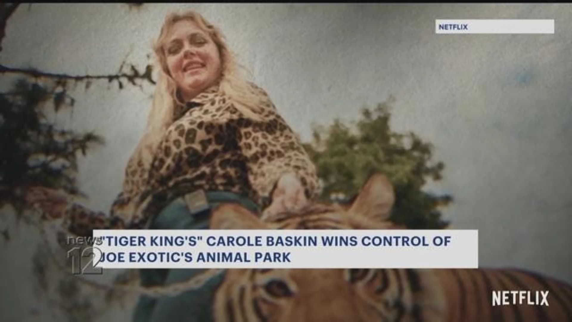 Judge gives control of Joe Exotic's zoo to Carole Baskin