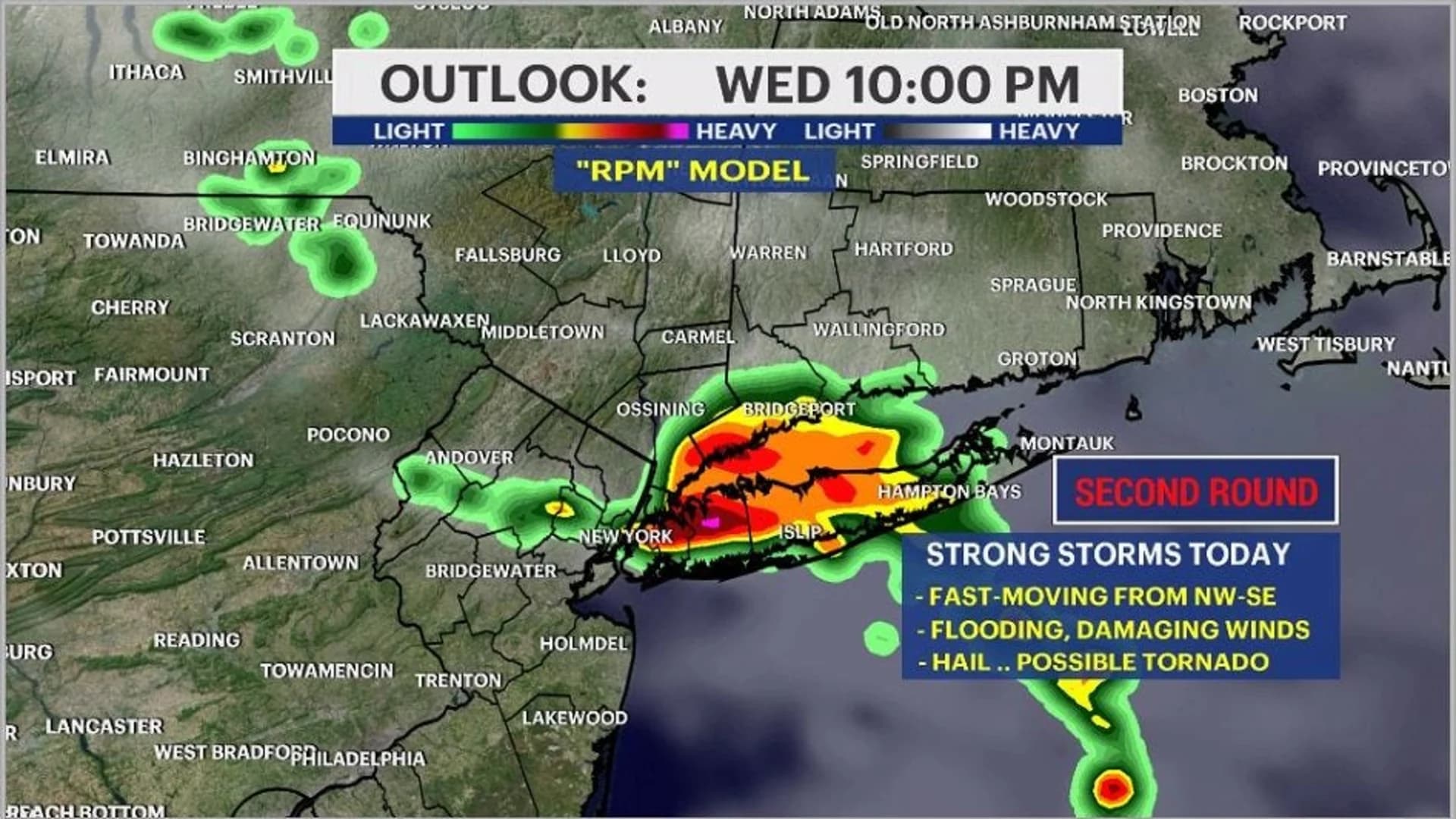 Severe thunderstorms bring damaging winds, hail