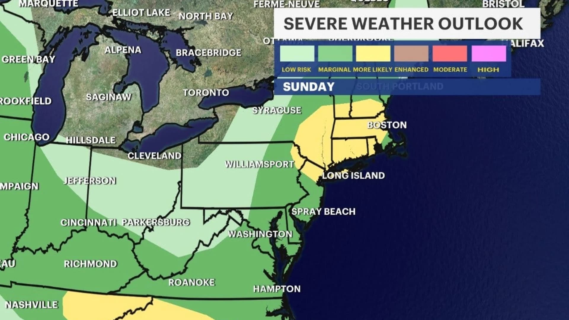 Severe thunderstorm watch, warnings issued for Westchester and Hudson Valley as storms move across region