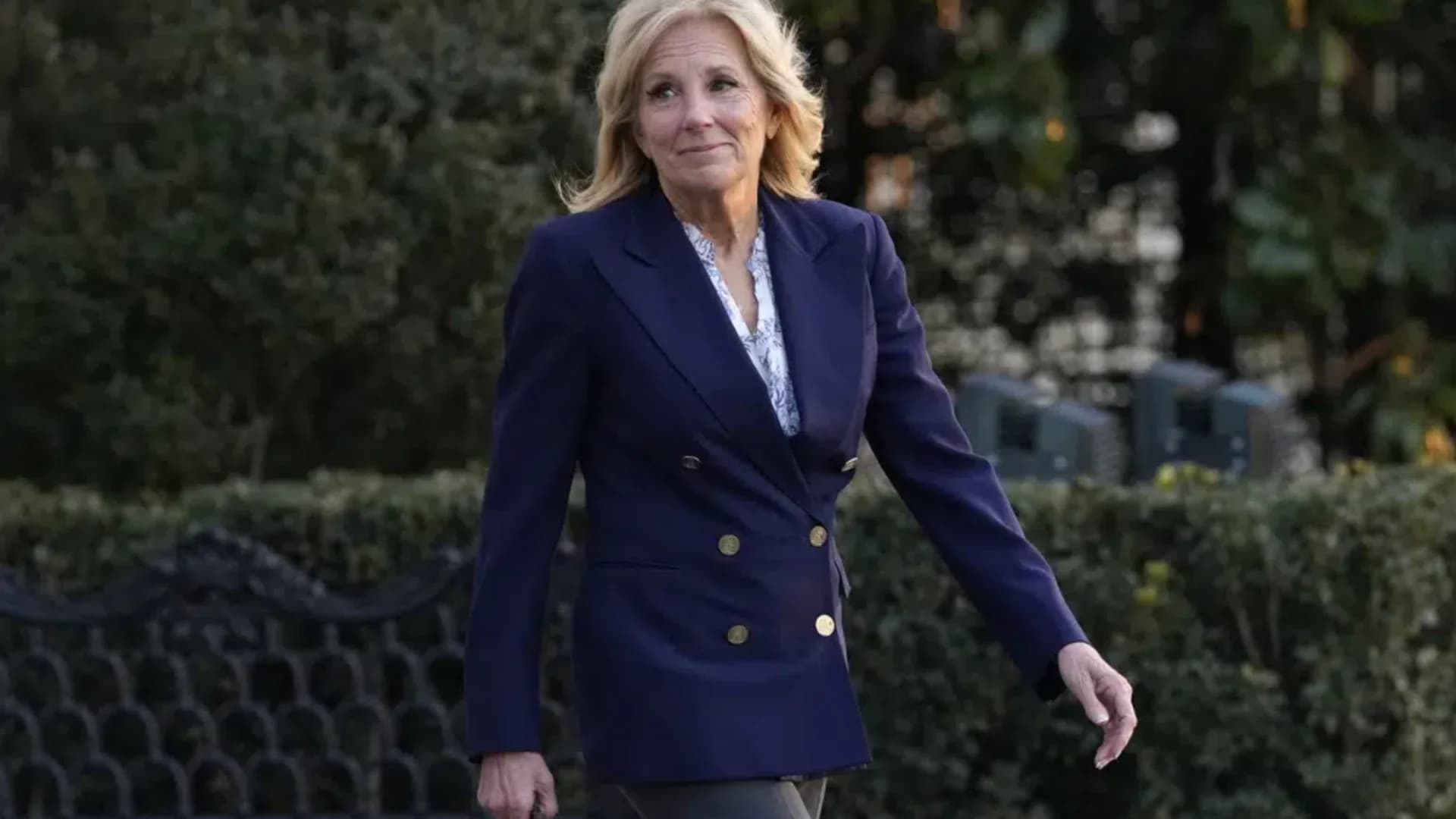White House: Jill Biden has cancerous lesions removed